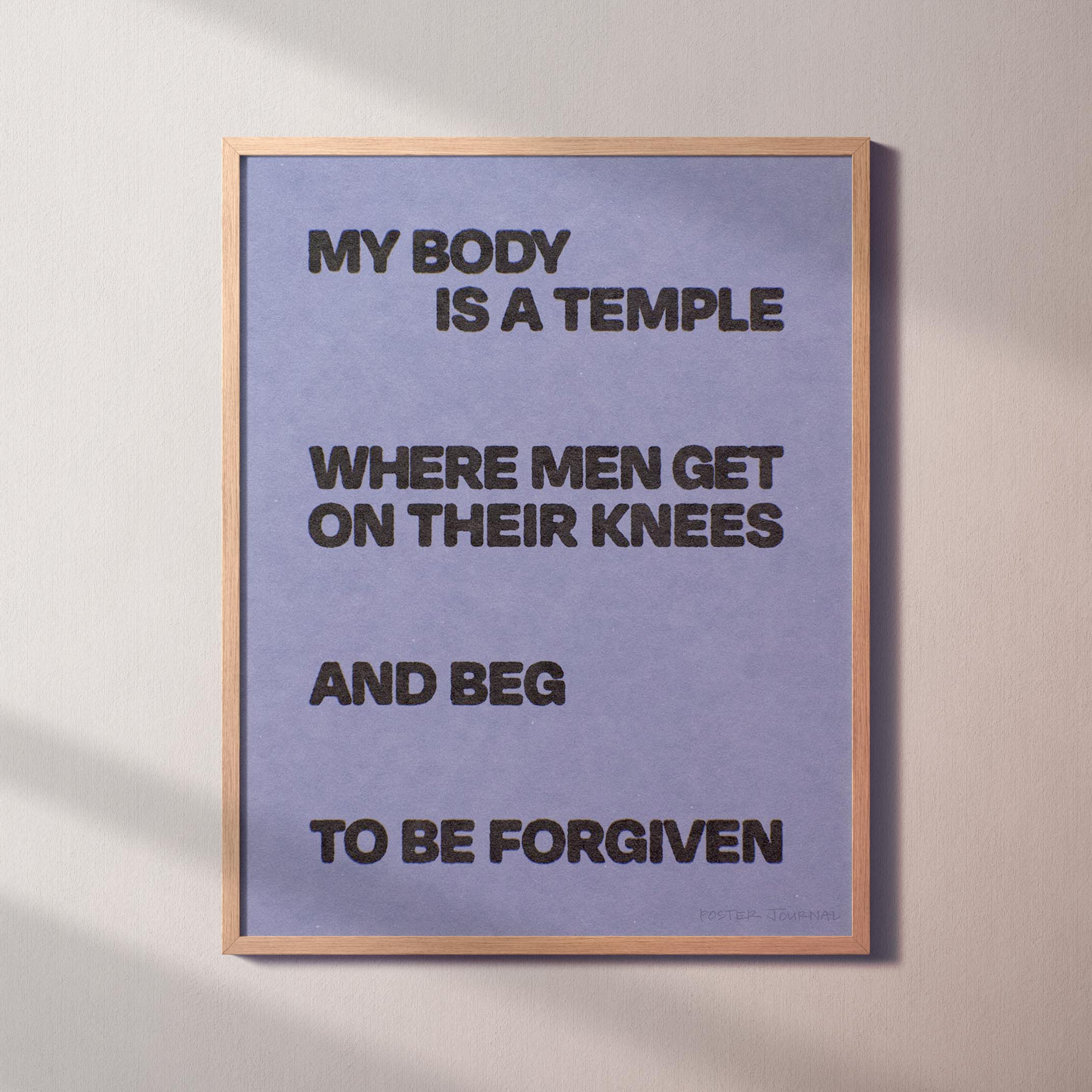 TEMPLE PRINT