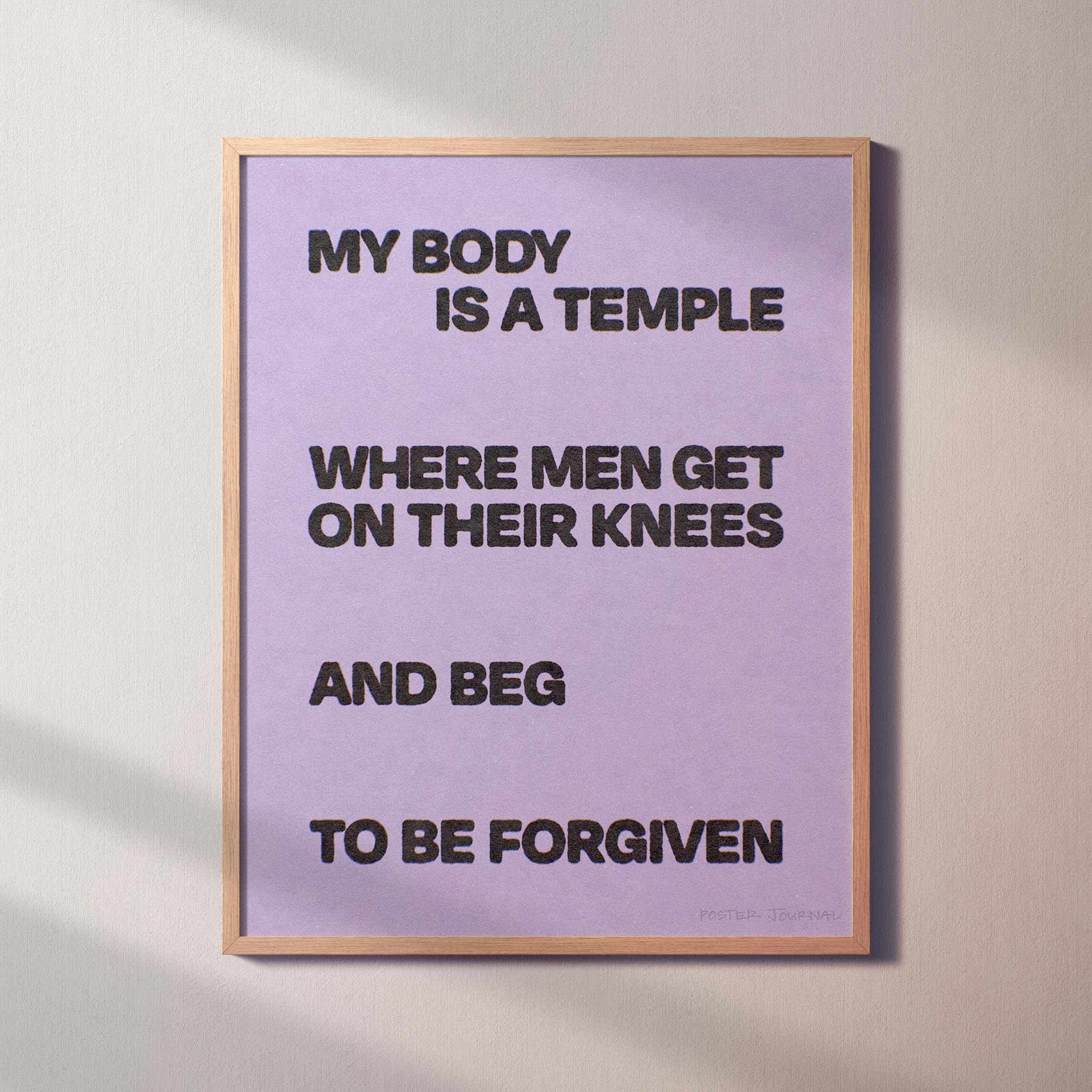 TEMPLE PRINT