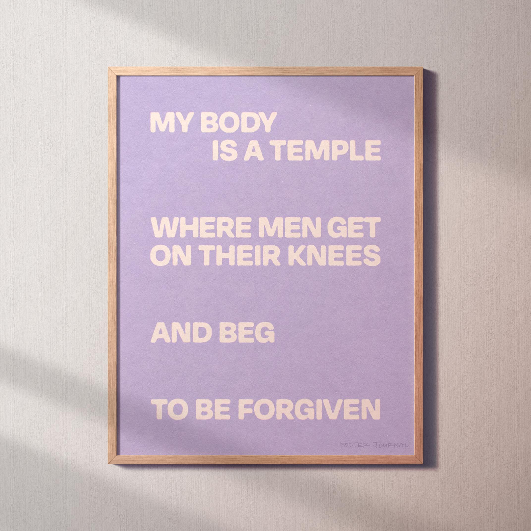 TEMPLE PRINT
