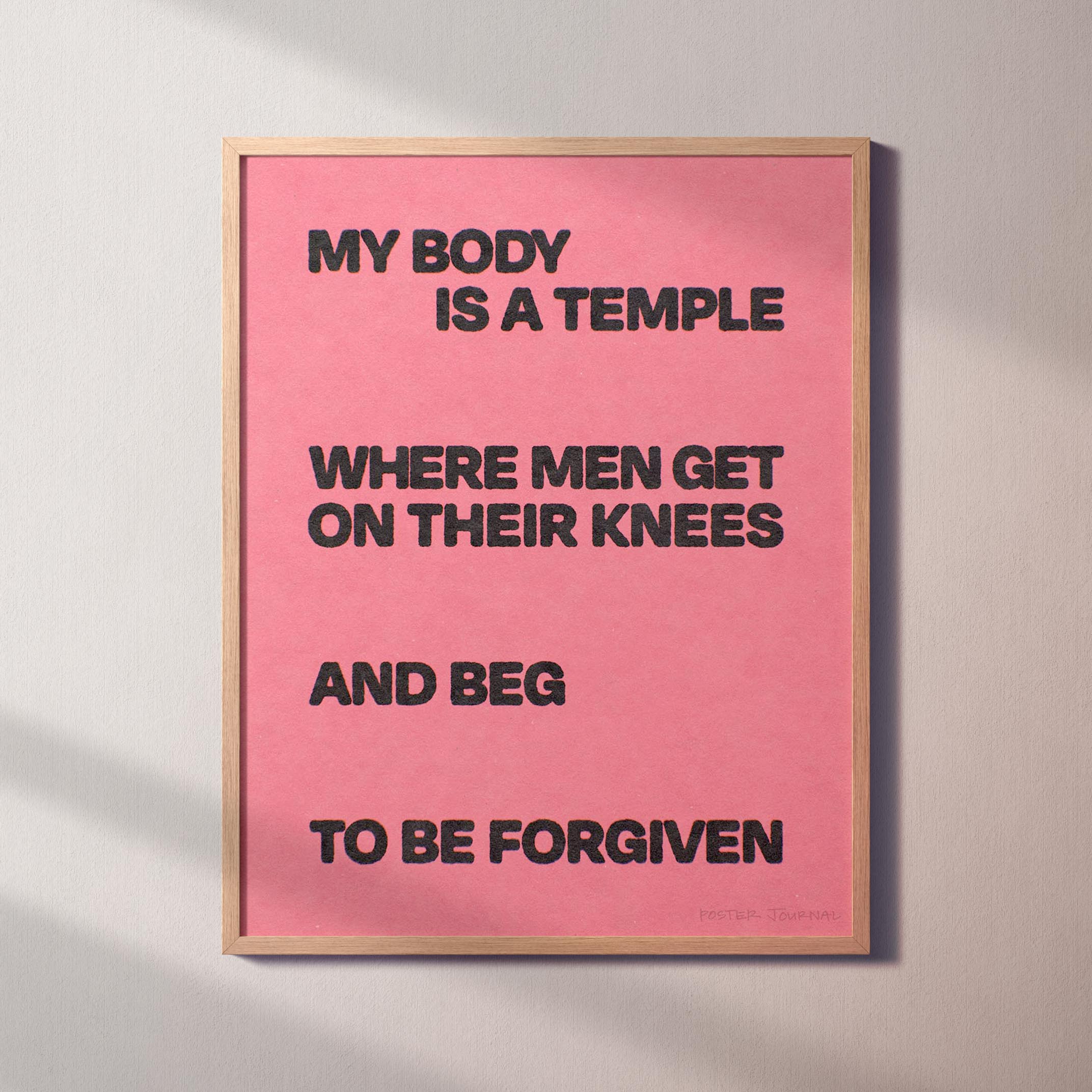 TEMPLE PRINT