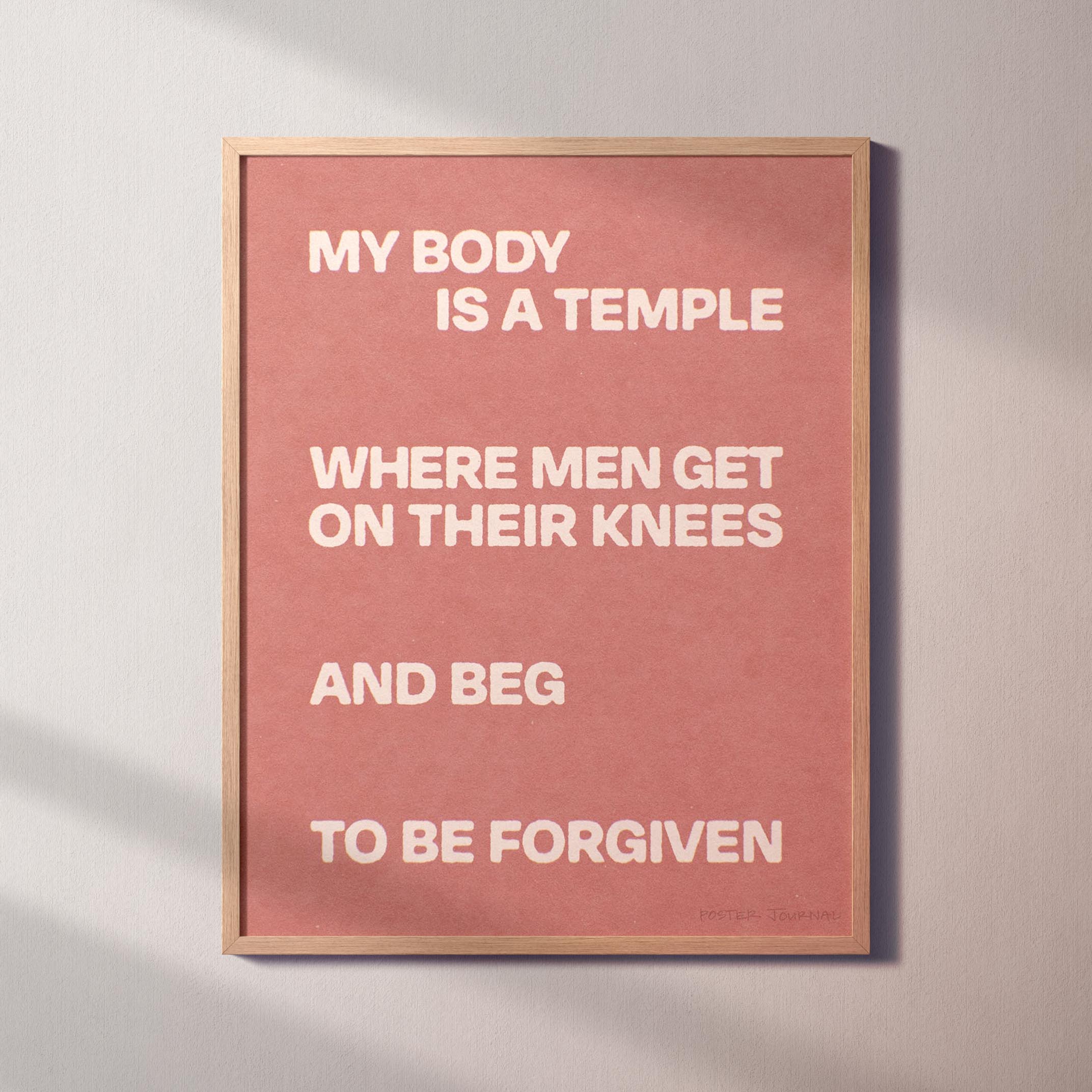 TEMPLE PRINT