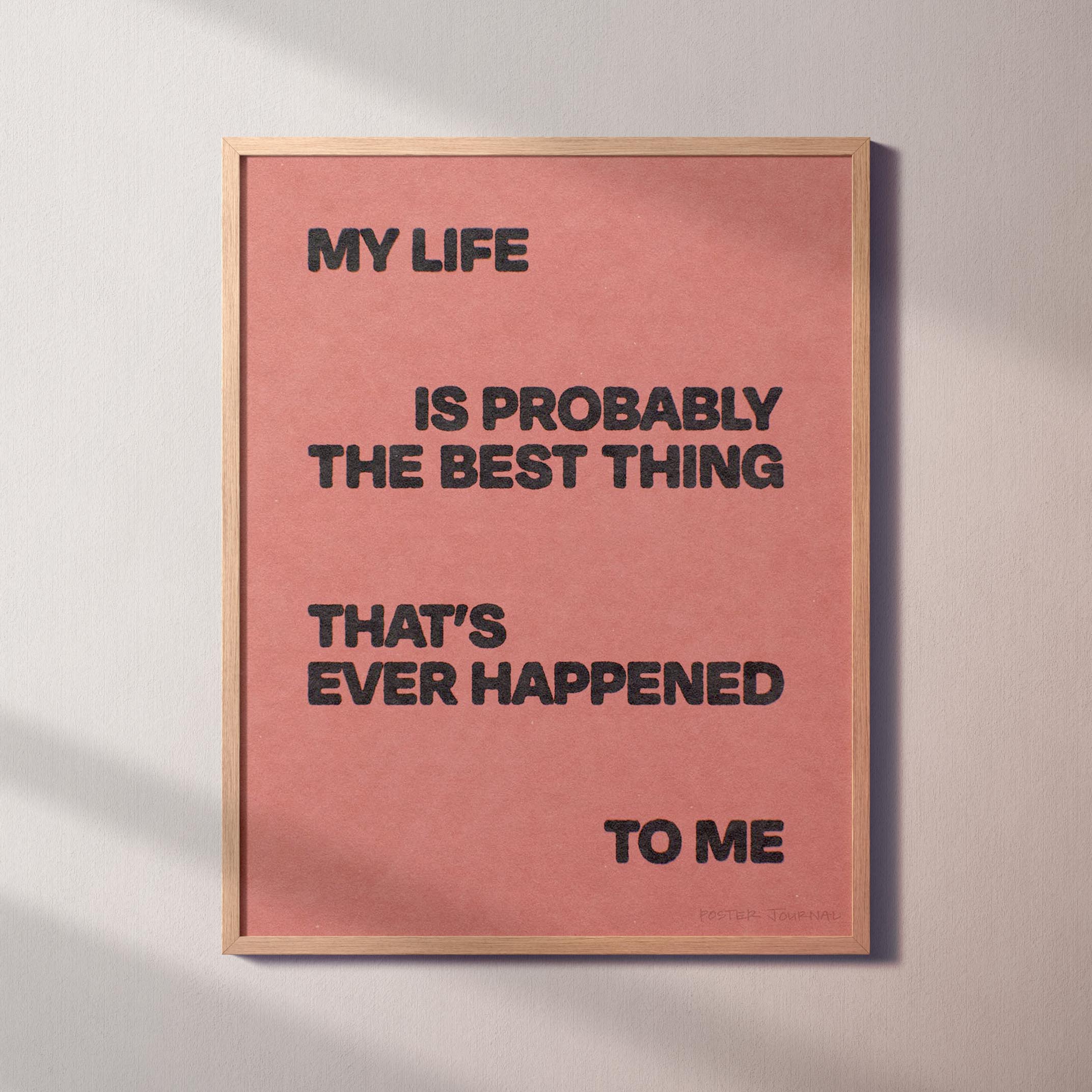 HAPPENED PRINT