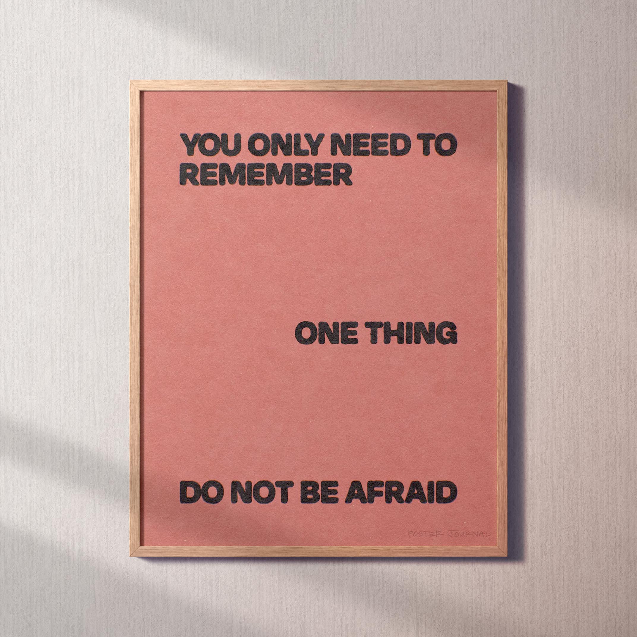 AFRAID PRINT