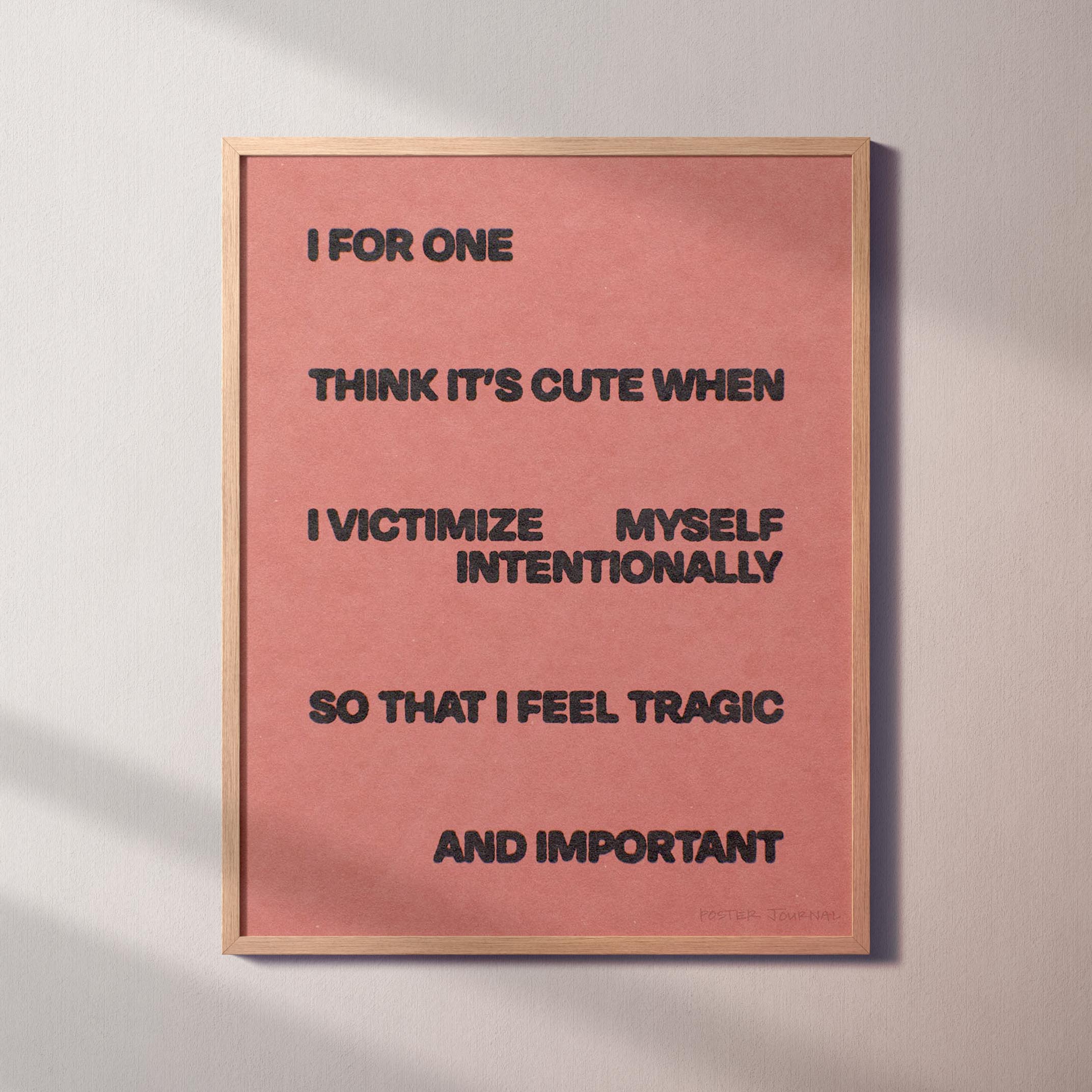 TRAGIC PRINT