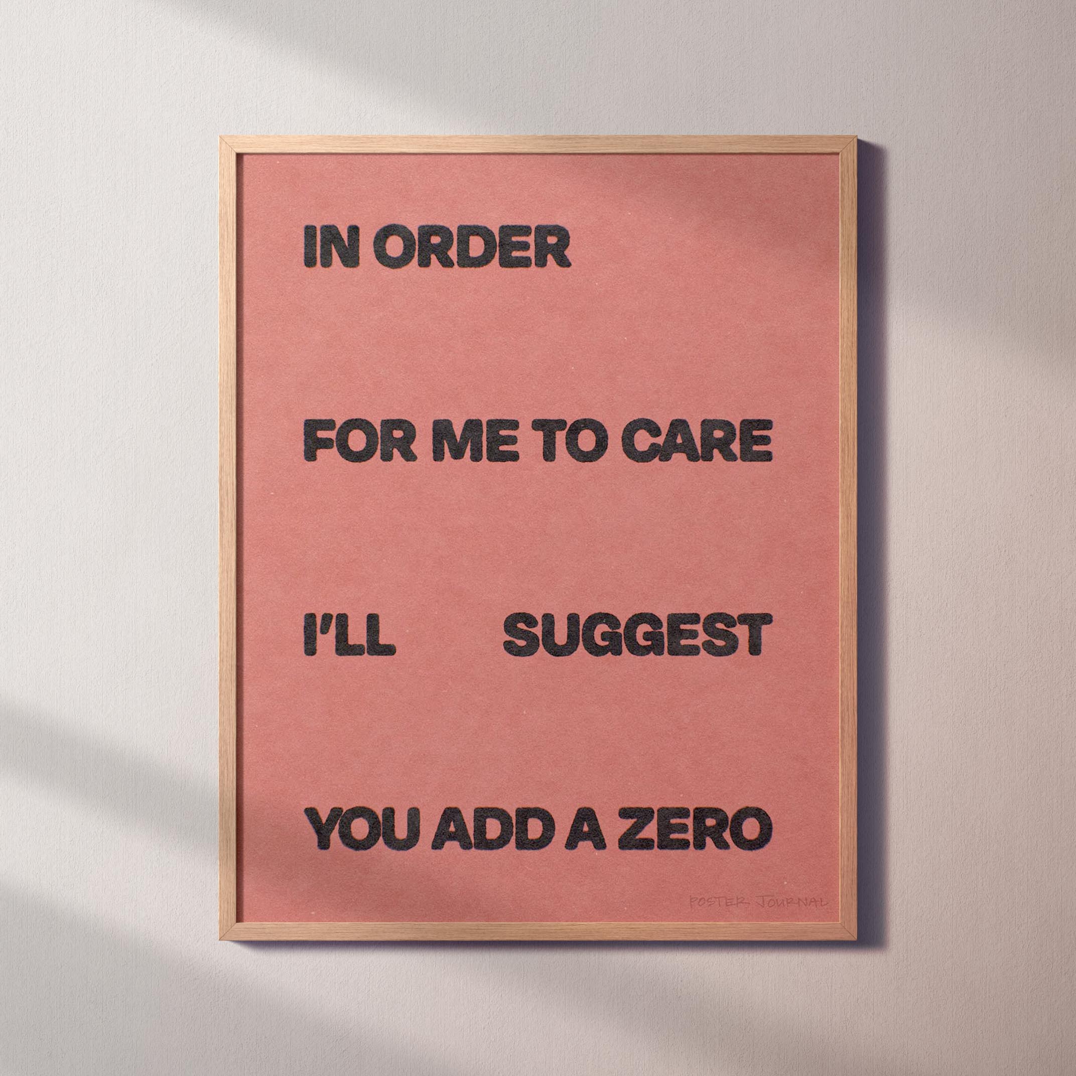 ZERO PRINT