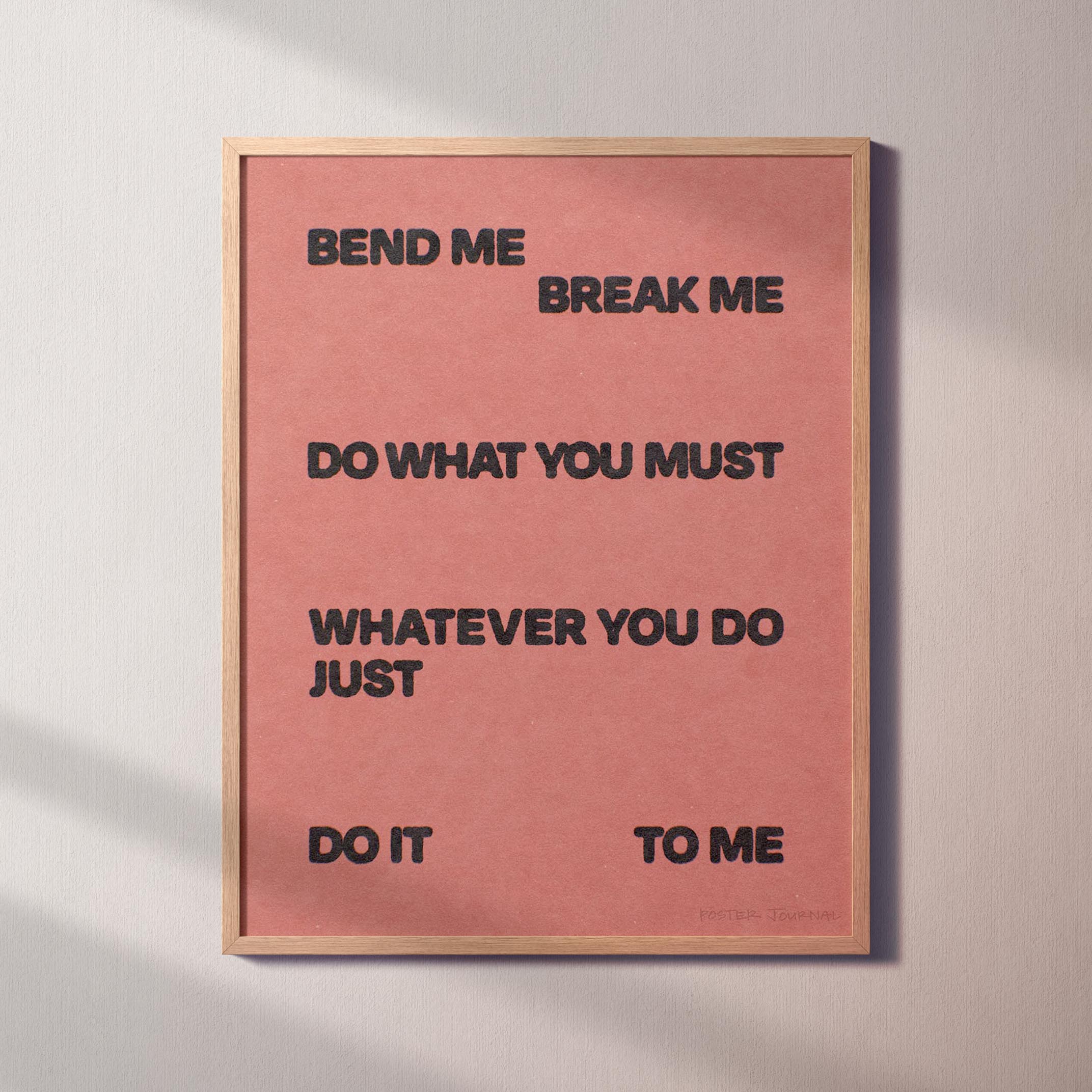 BEND PRINT