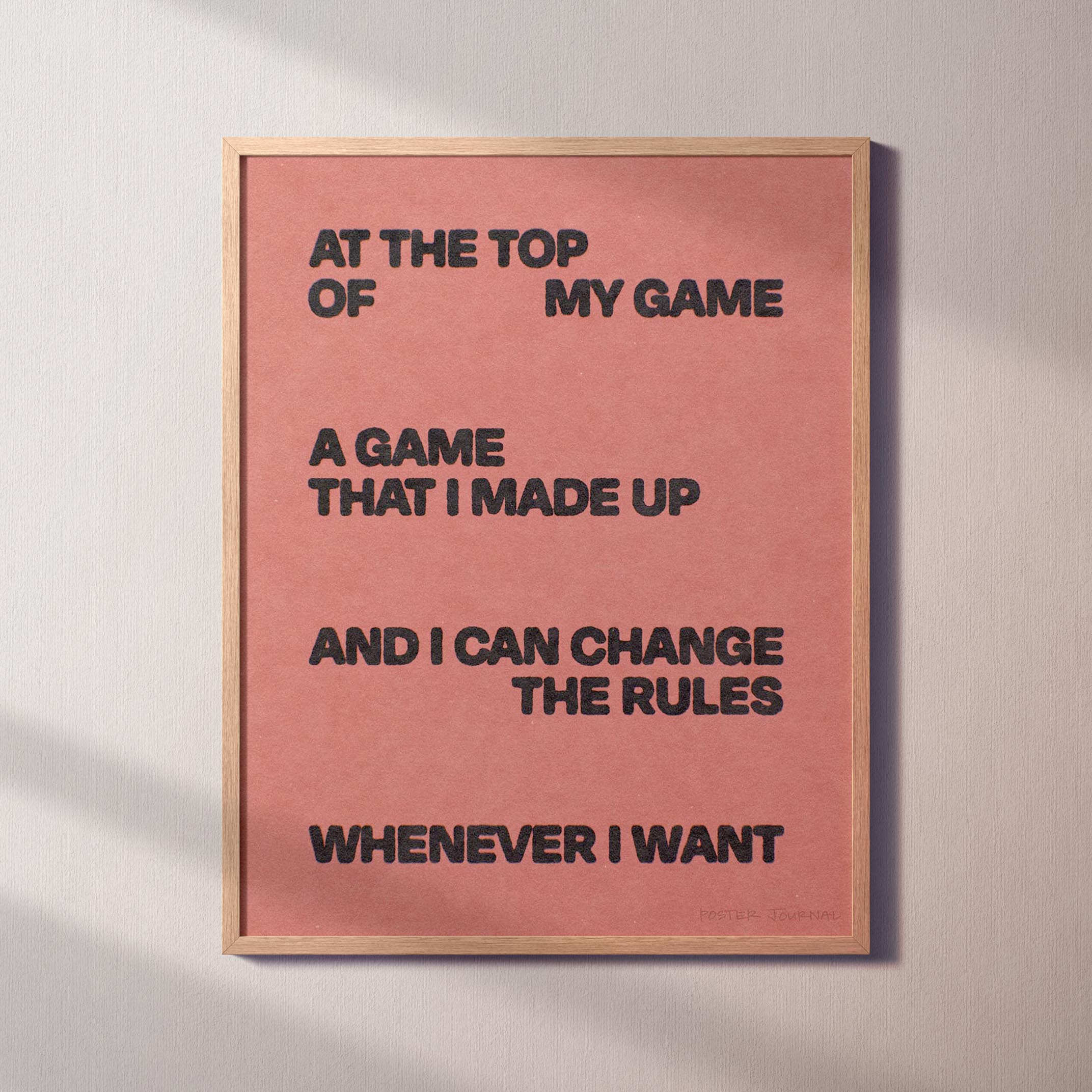 GAME PRINT