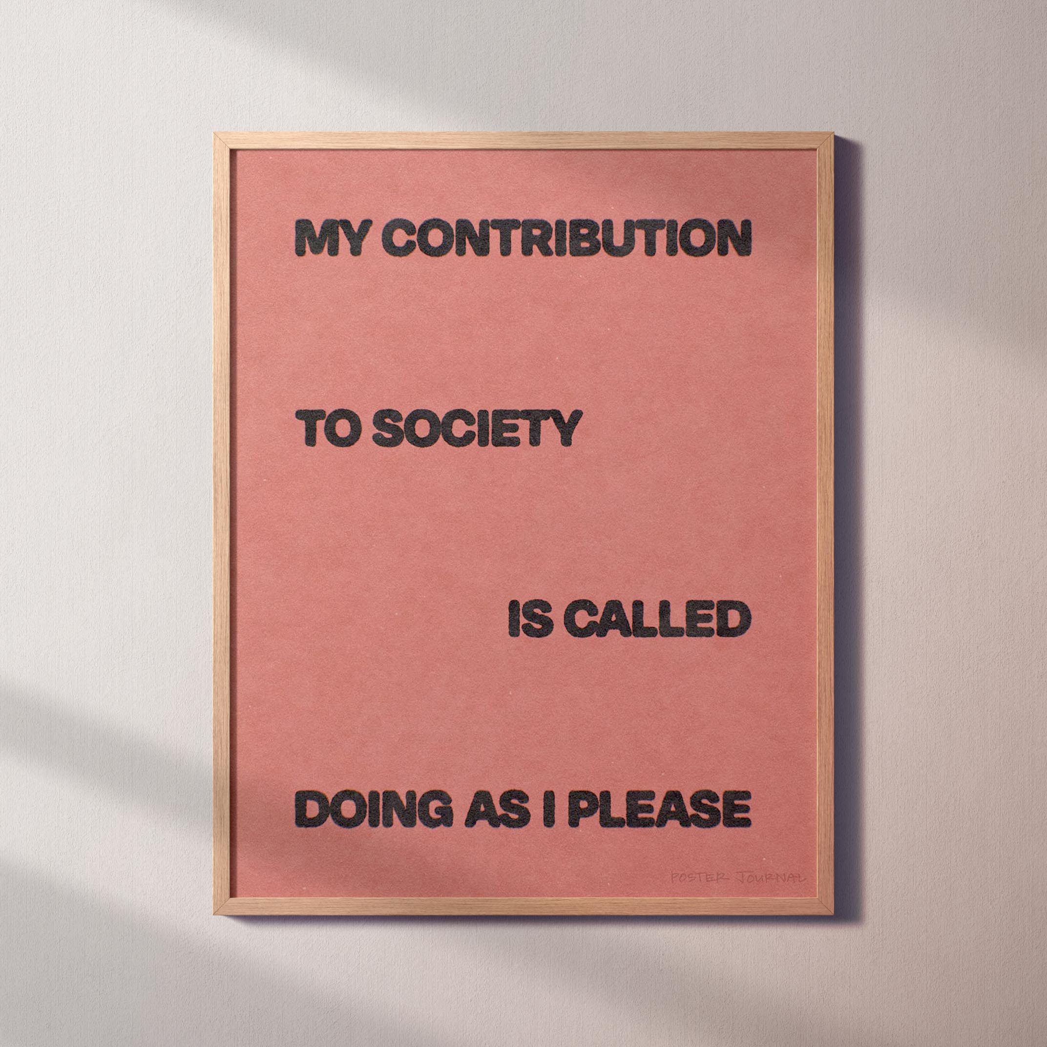 CONTRIBUTION PRINT