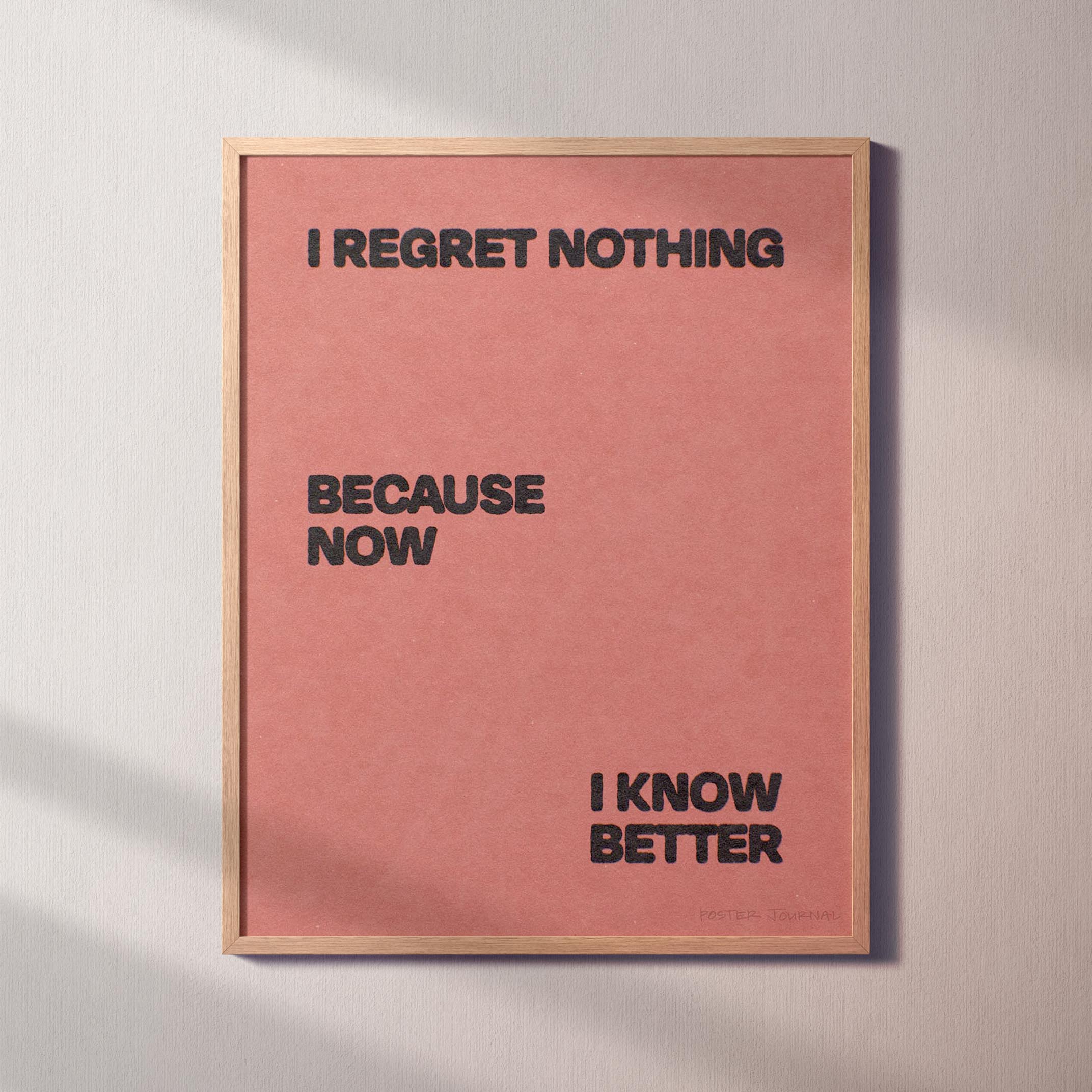REGRET PRINT