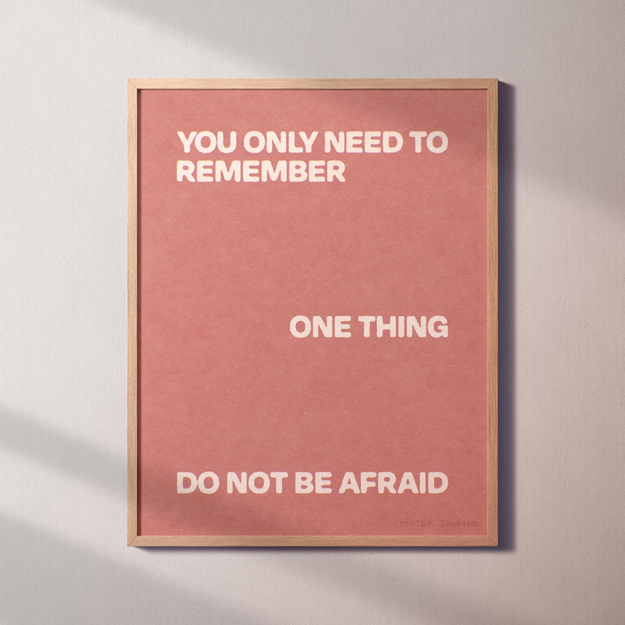 AFRAID PRINT