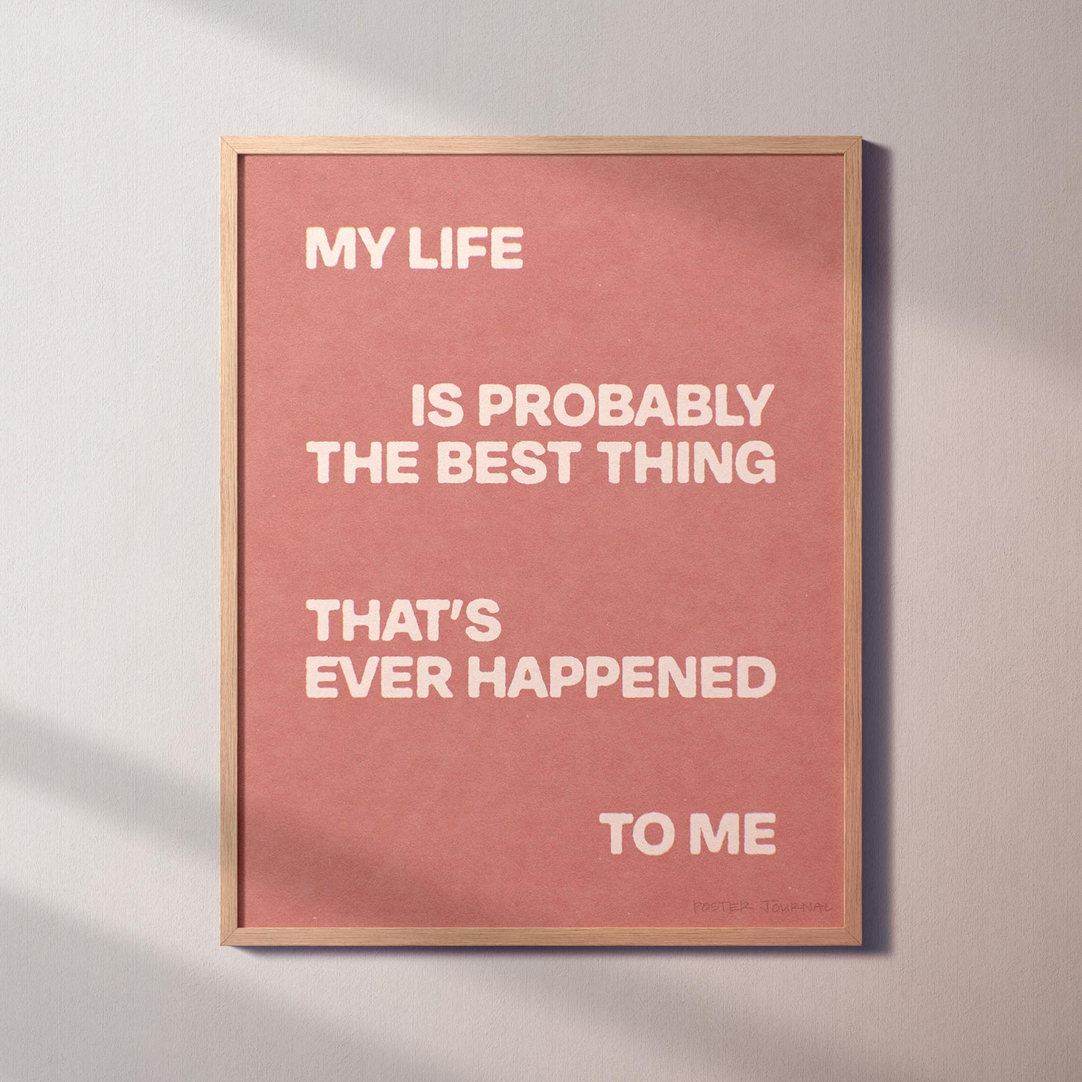 HAPPENED PRINT