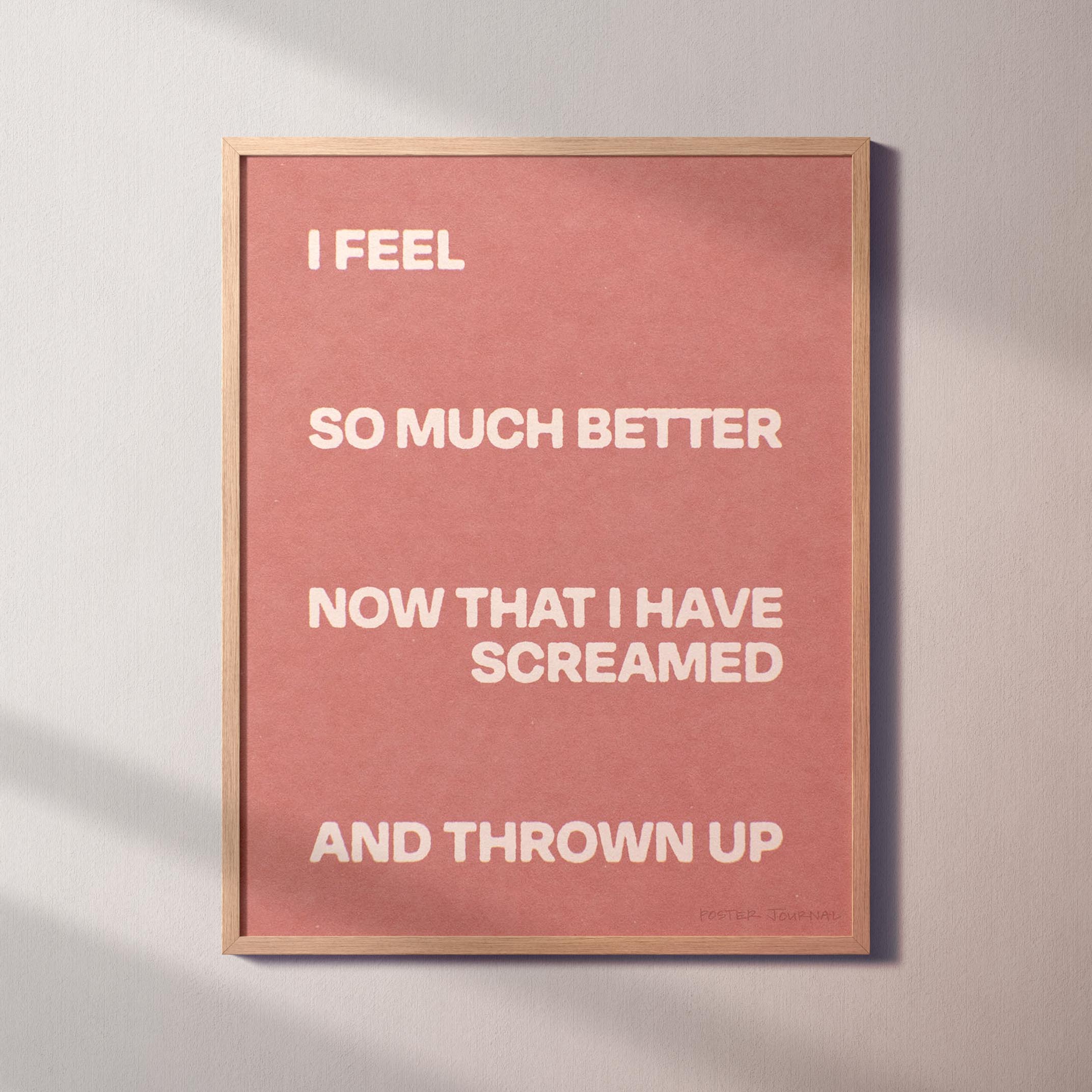 SCREAMED PRINT
