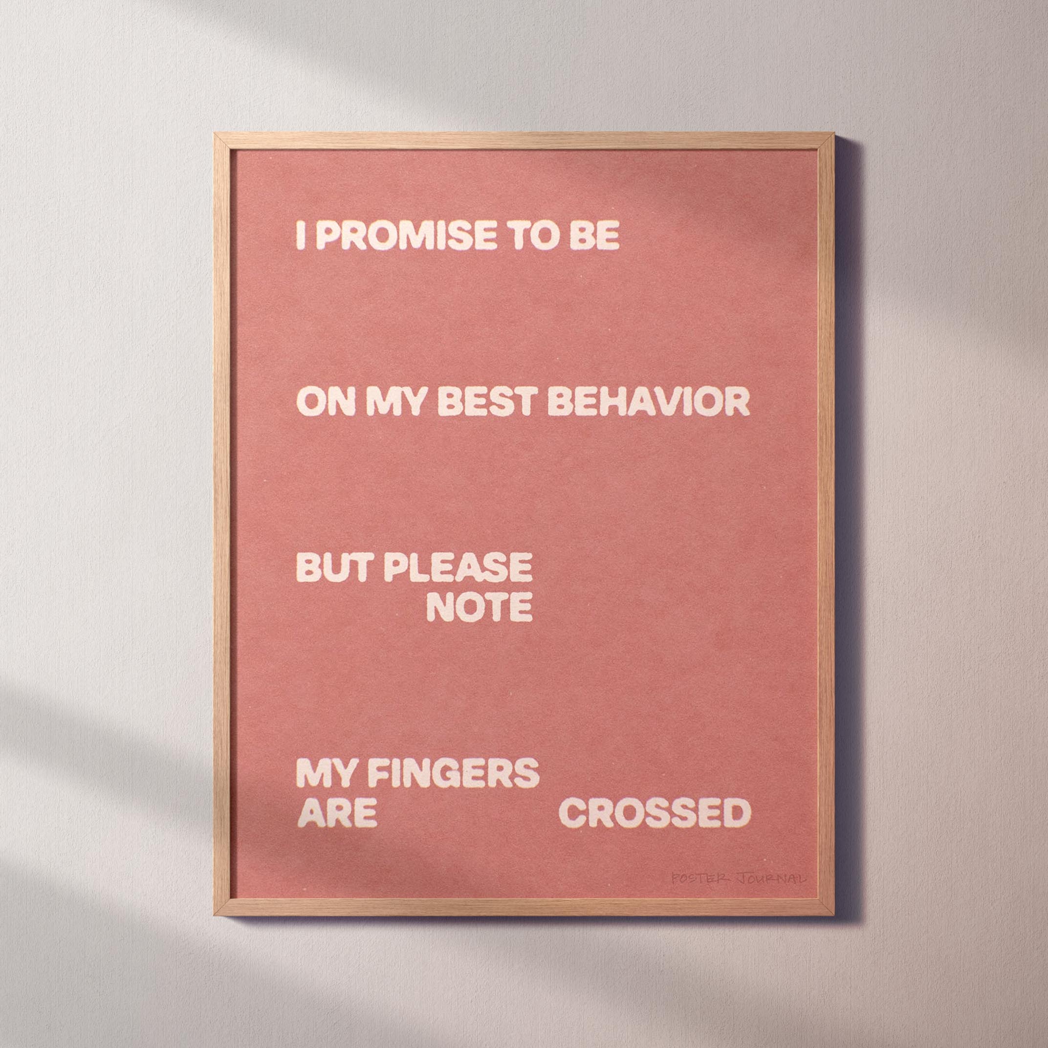 BEHAVIOR PRINT