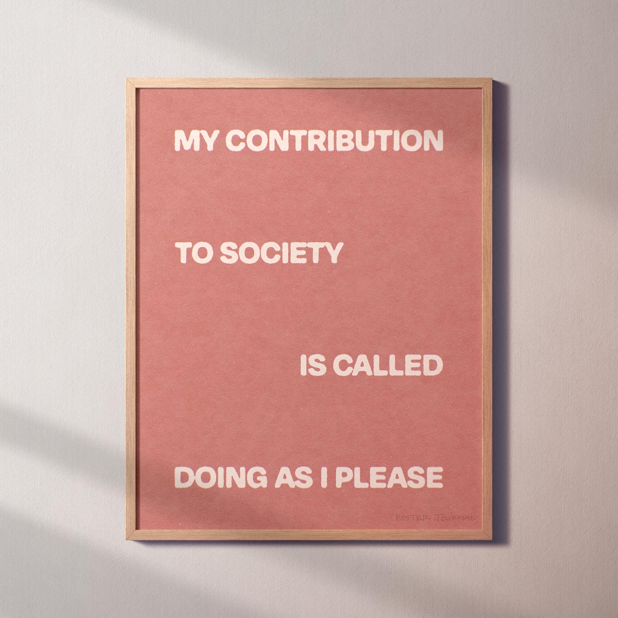 CONTRIBUTION PRINT