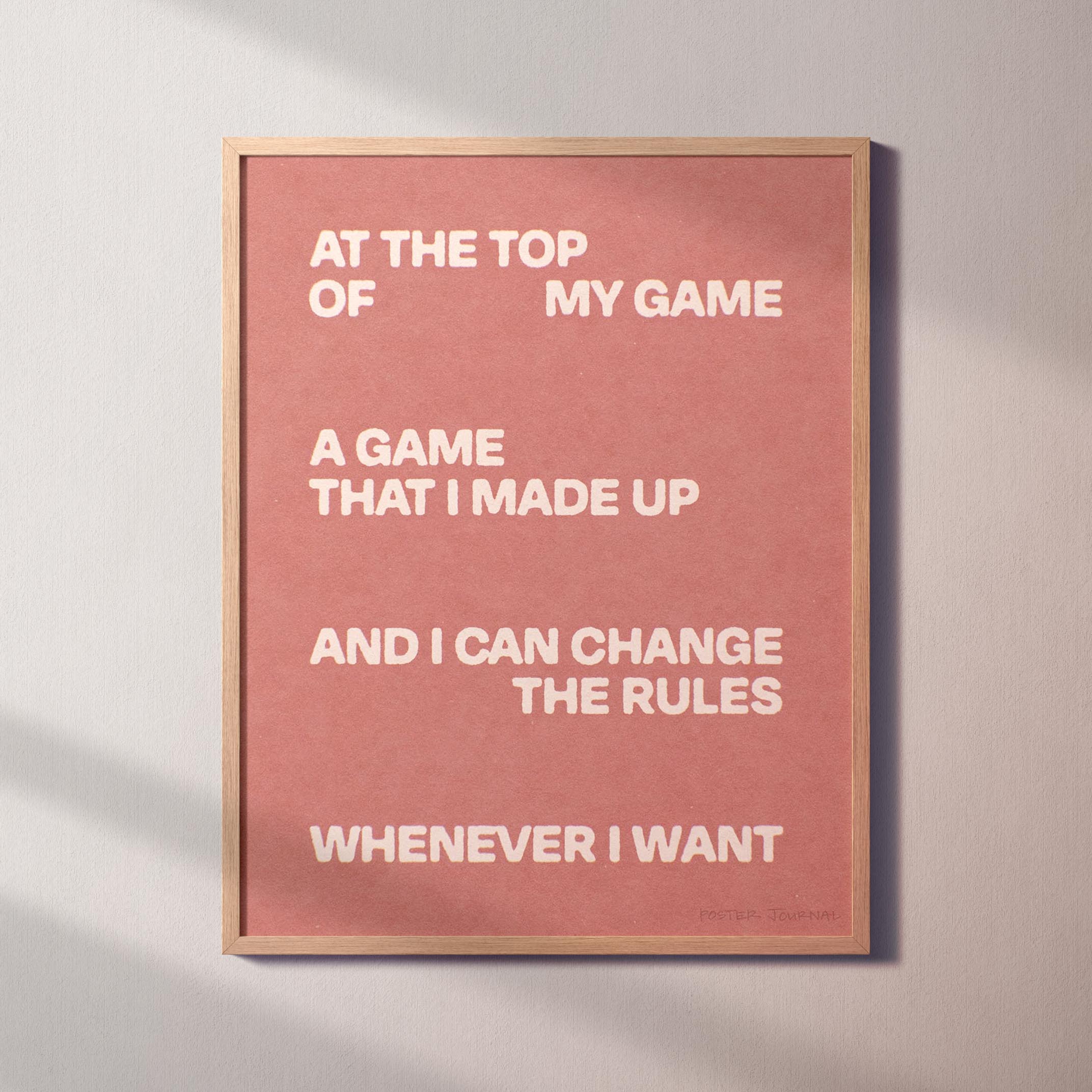 GAME PRINT