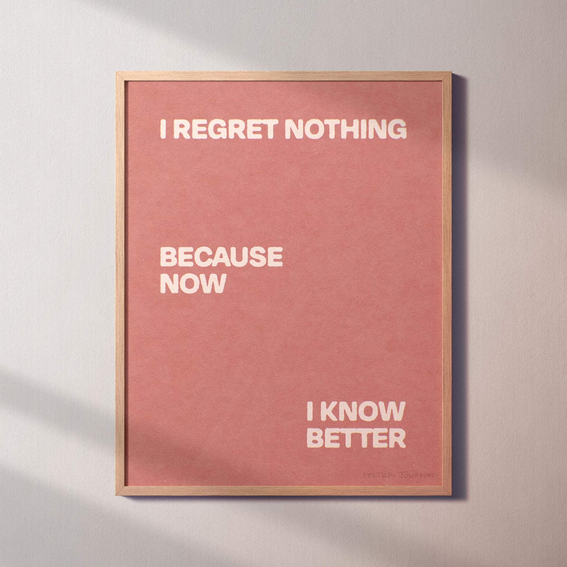 REGRET PRINT