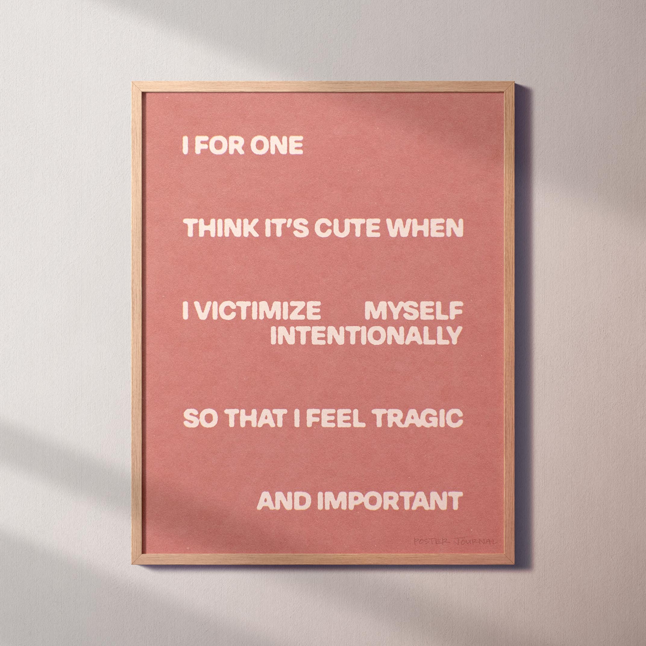 TRAGIC PRINT