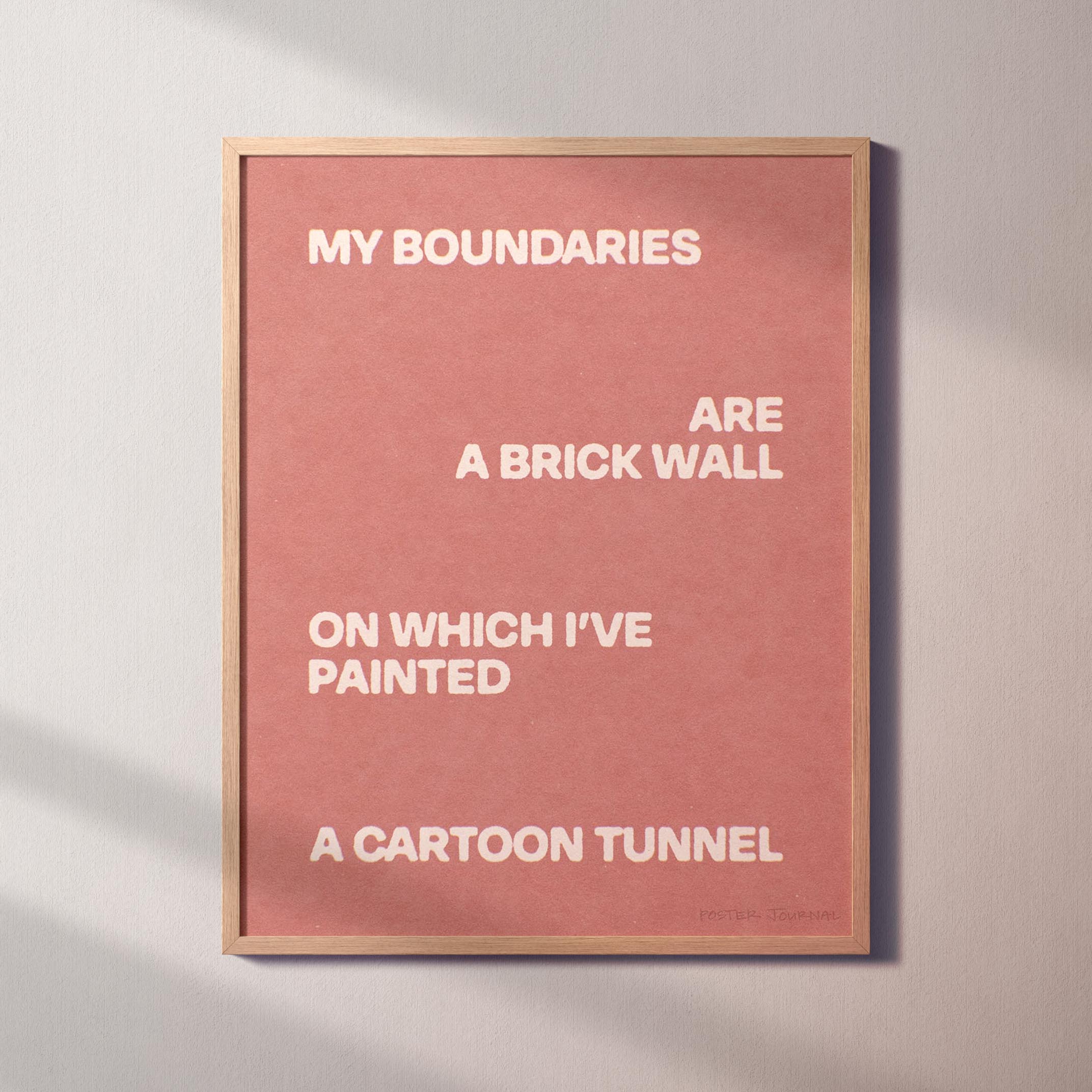 BOUNDARIES PRINT