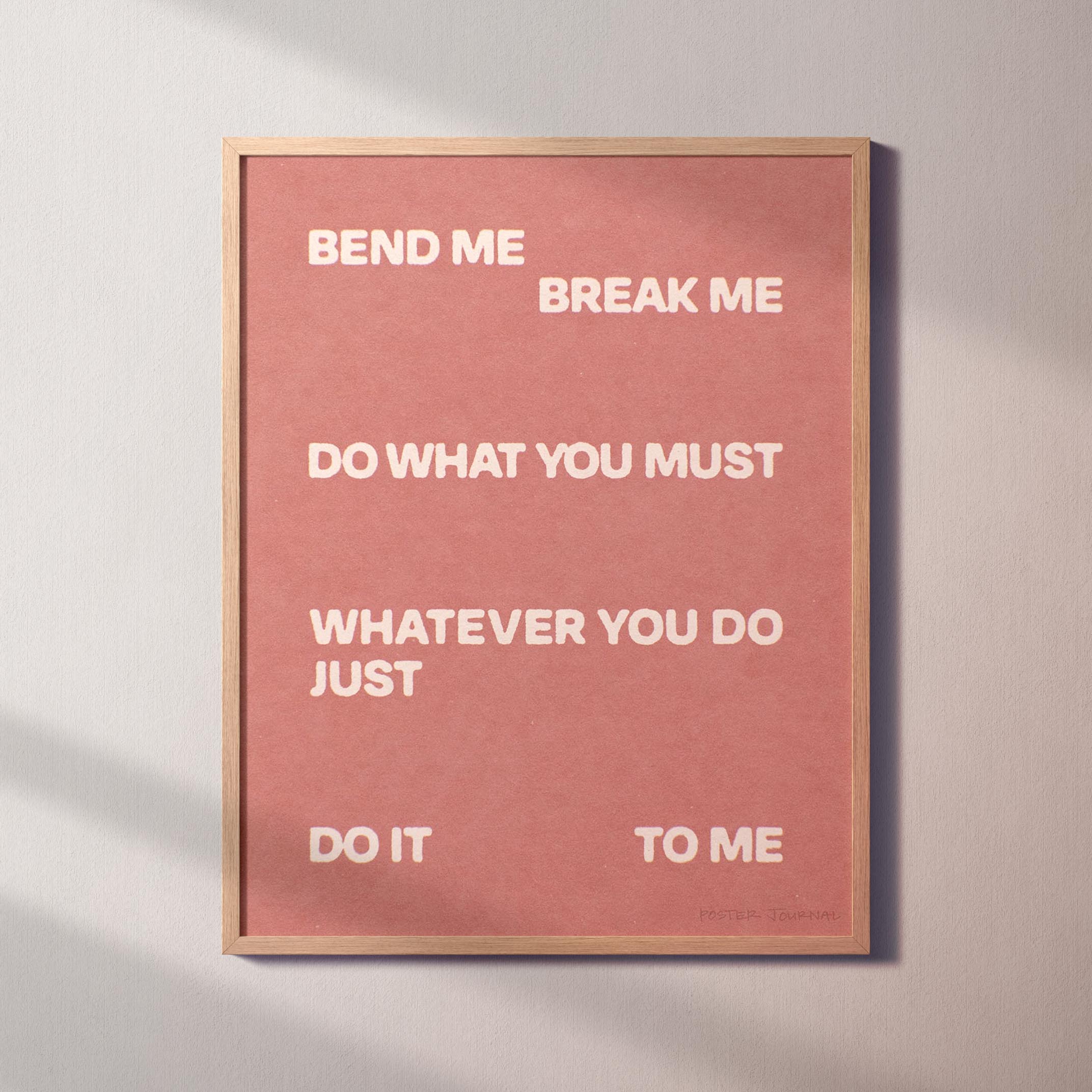 BEND PRINT