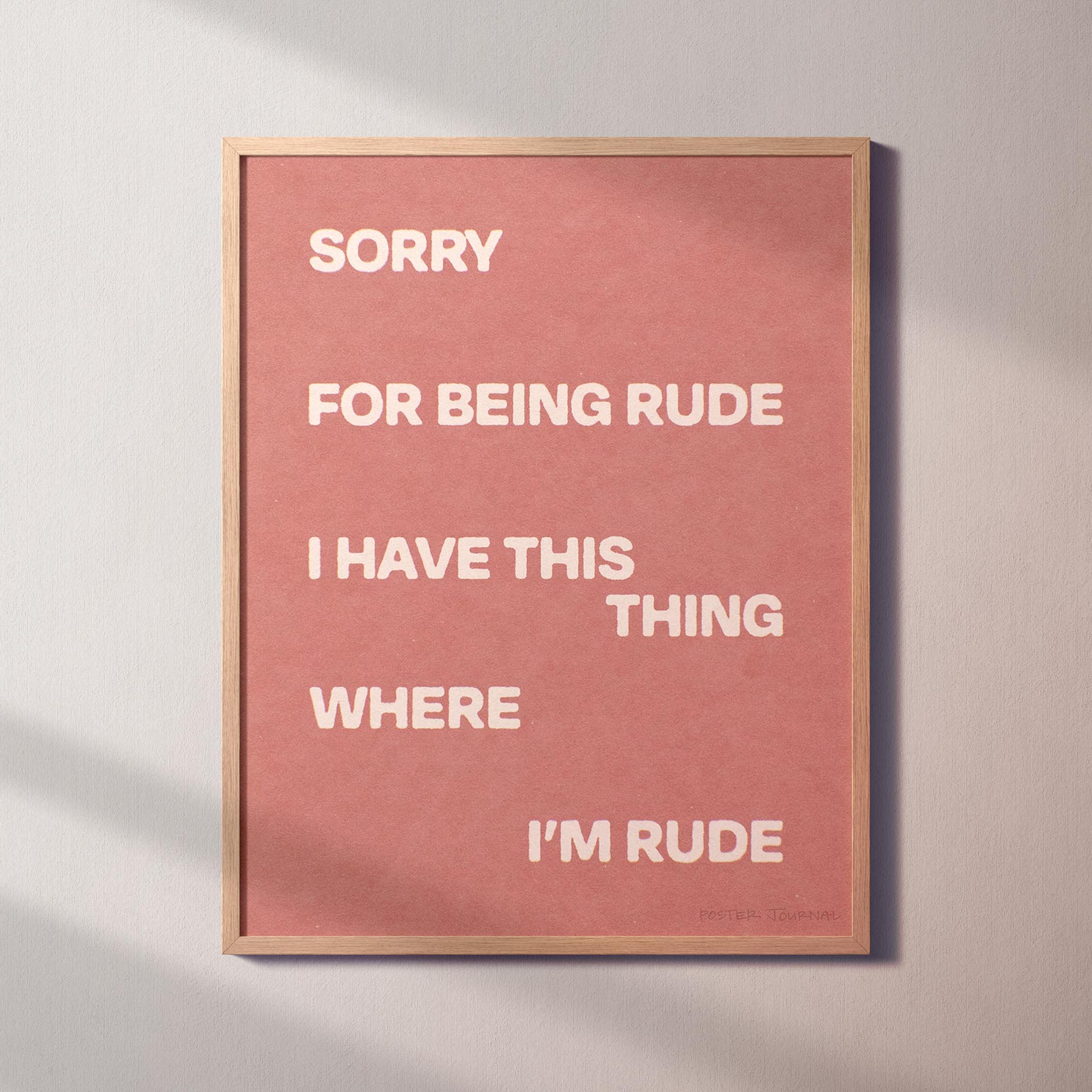 RUDE PRINT