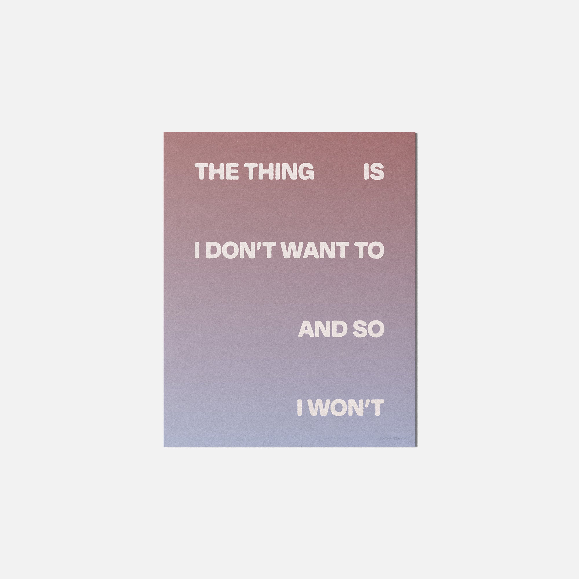 THING PRINT