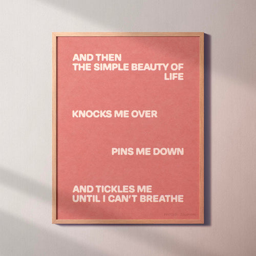 TICKLES PRINT