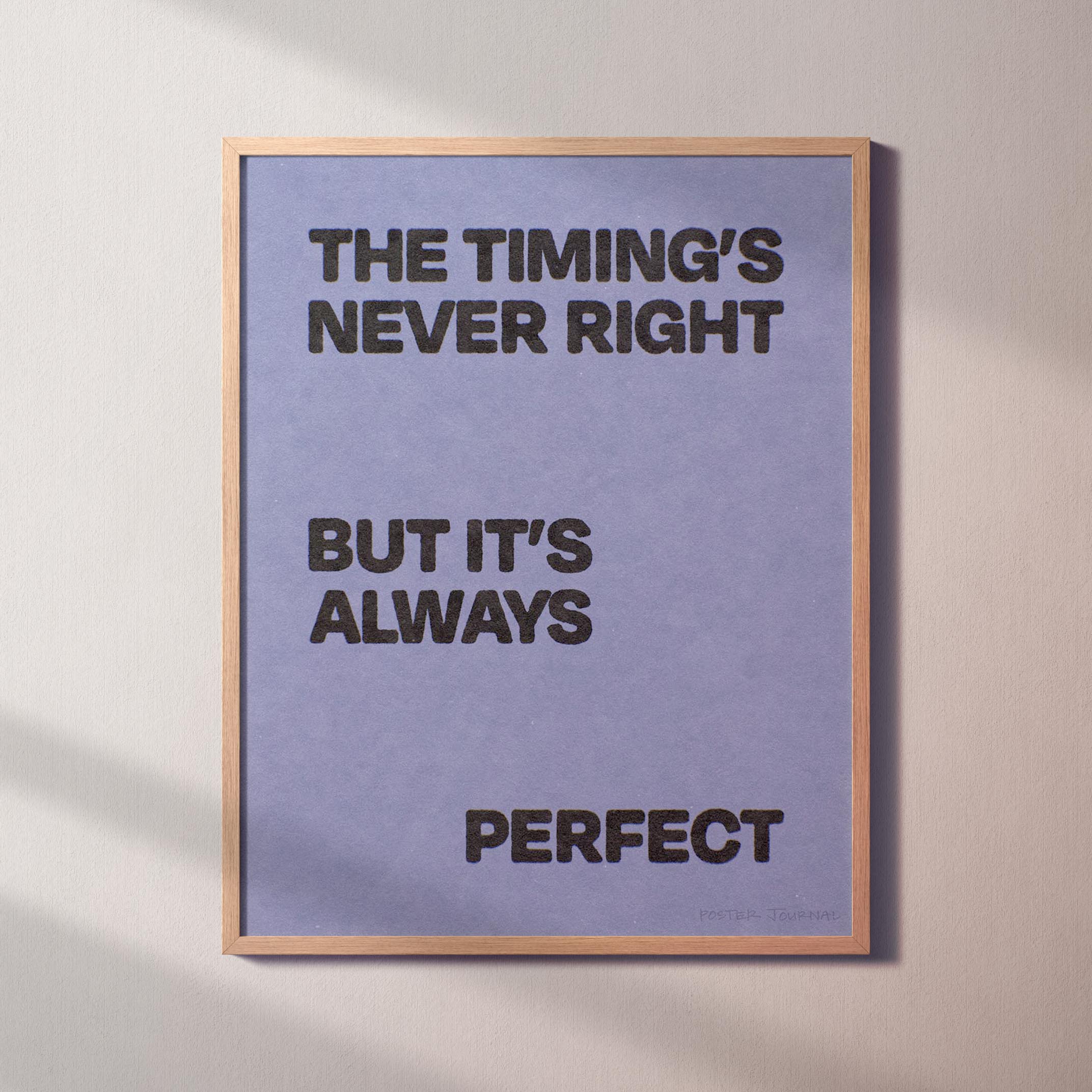 TIMING PRINT