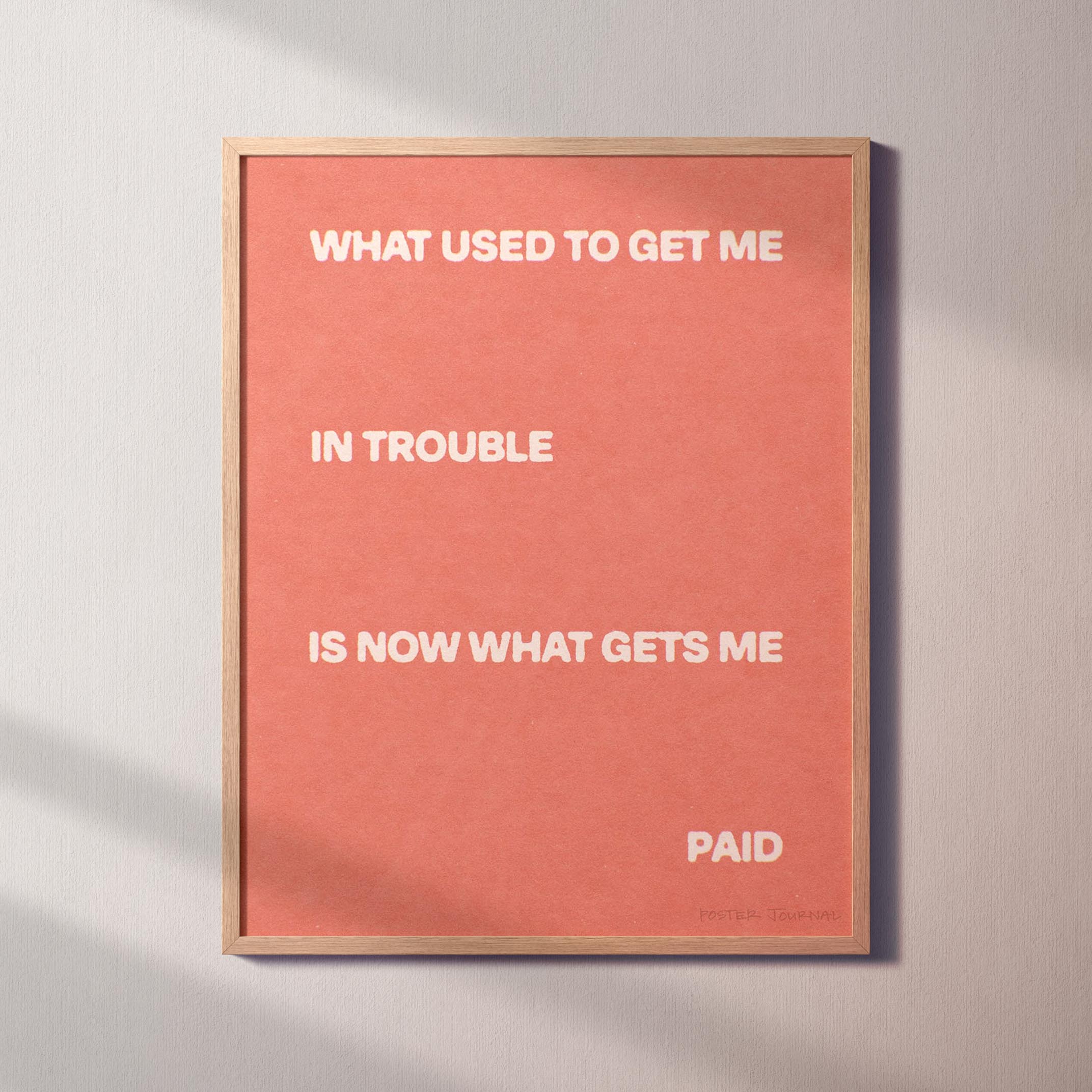 TROUBLE PRINT