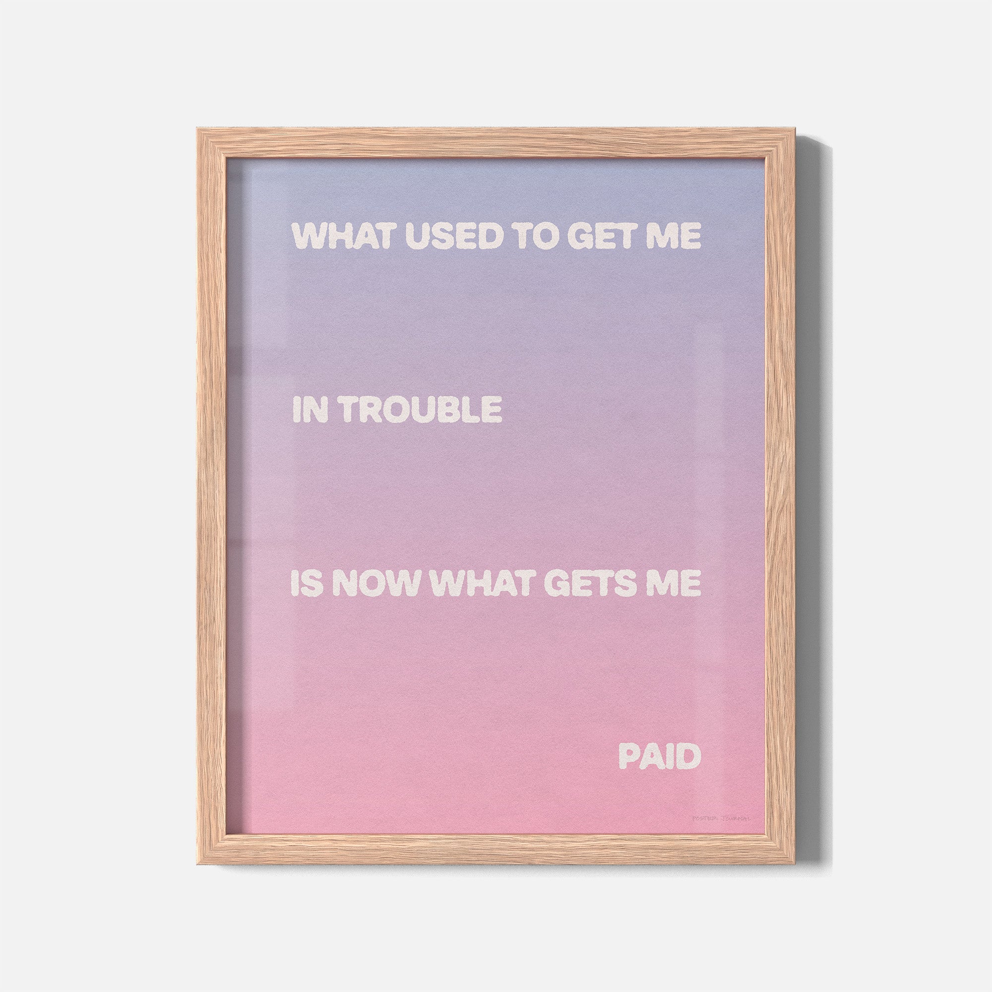 TROUBLE PRINT
