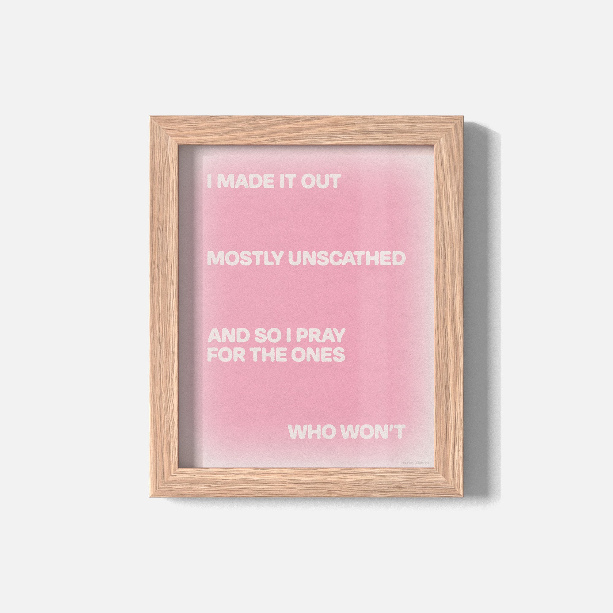 UNSCATHED PRINT