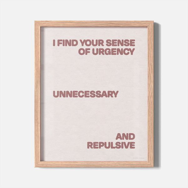 URGENCY PRINT