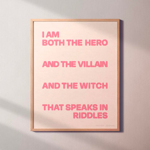 VILLAIN PRINT