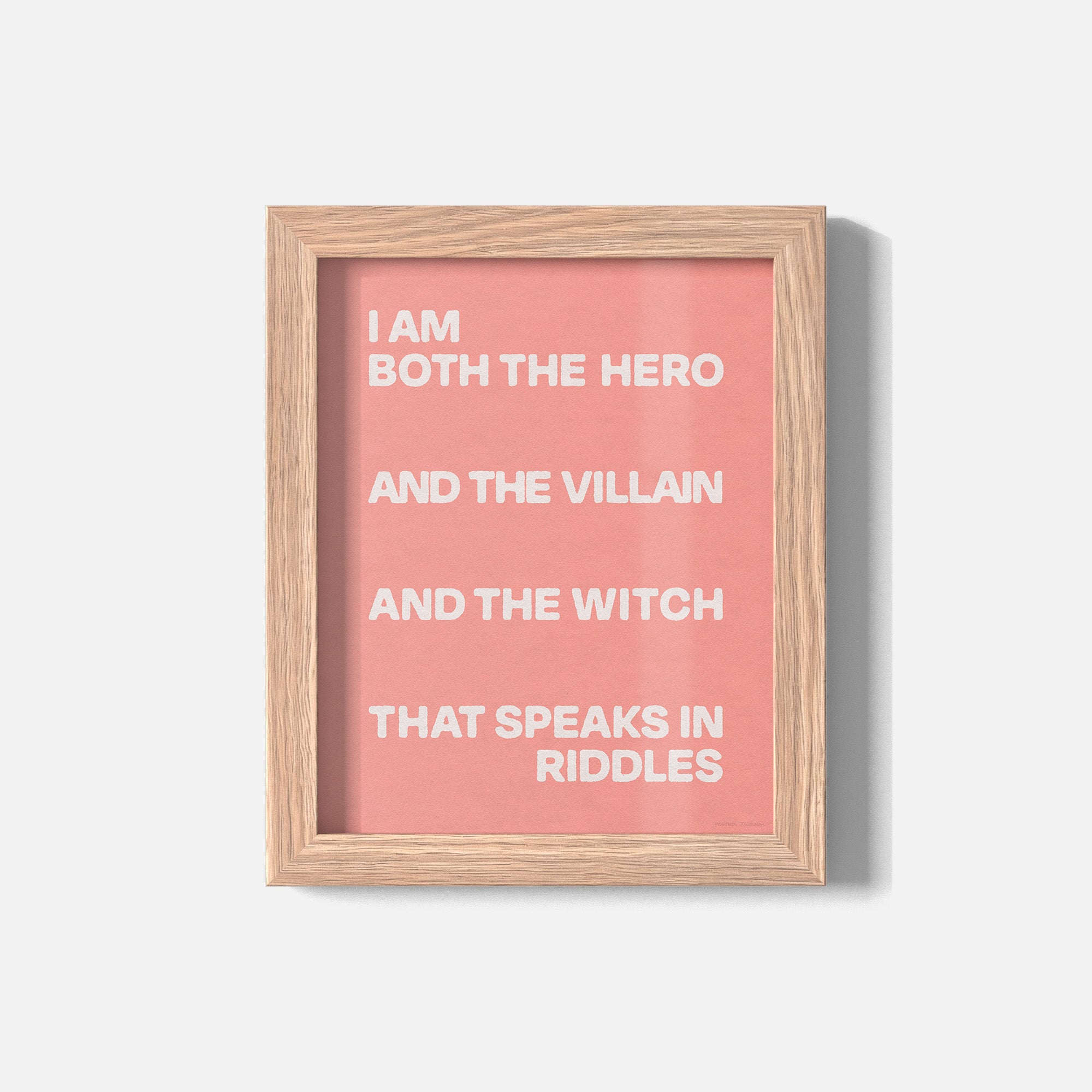 VILLAIN PRINT