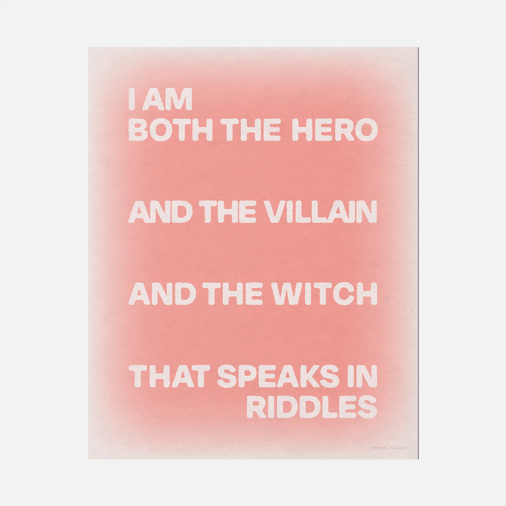 VILLAIN PRINT