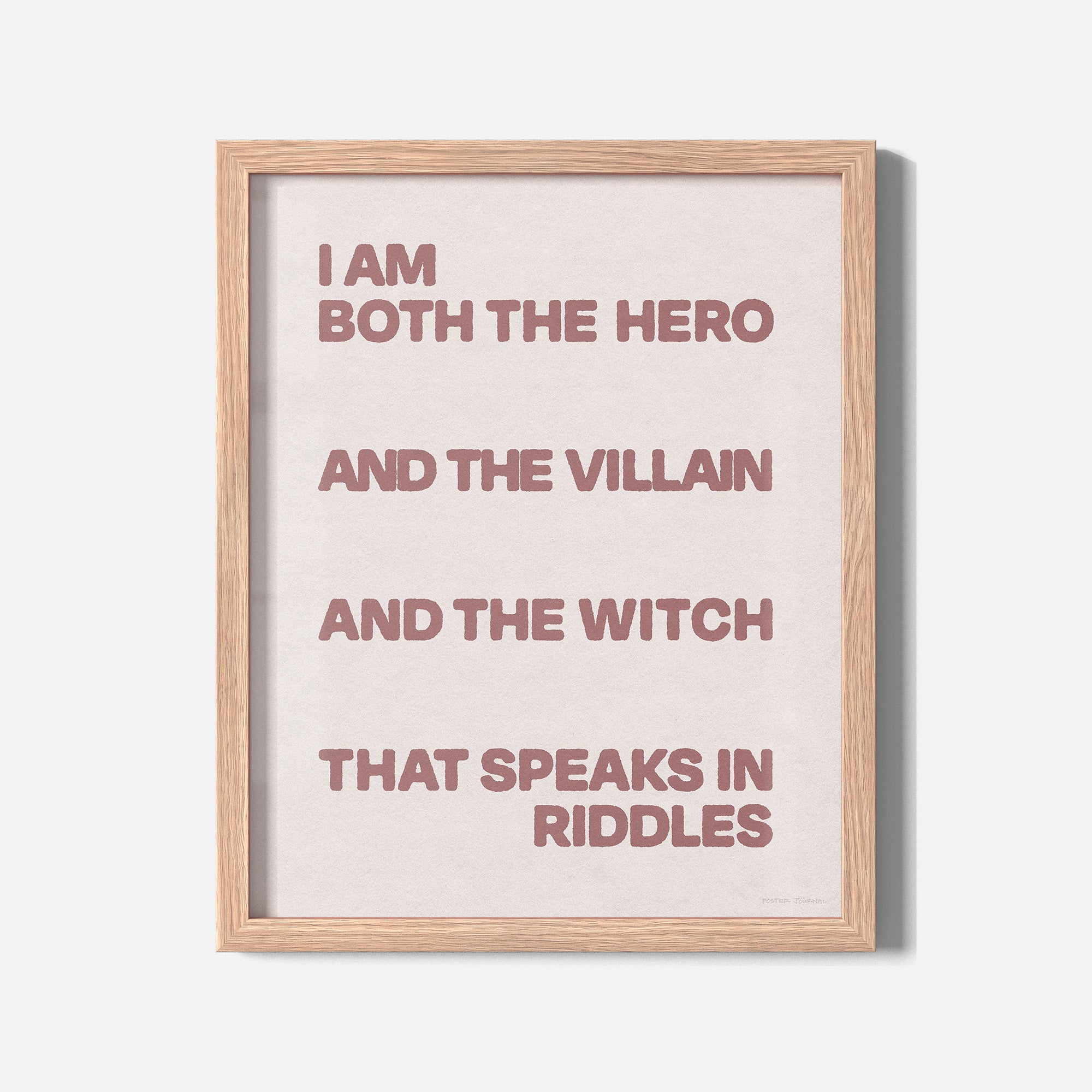 VILLAIN PRINT