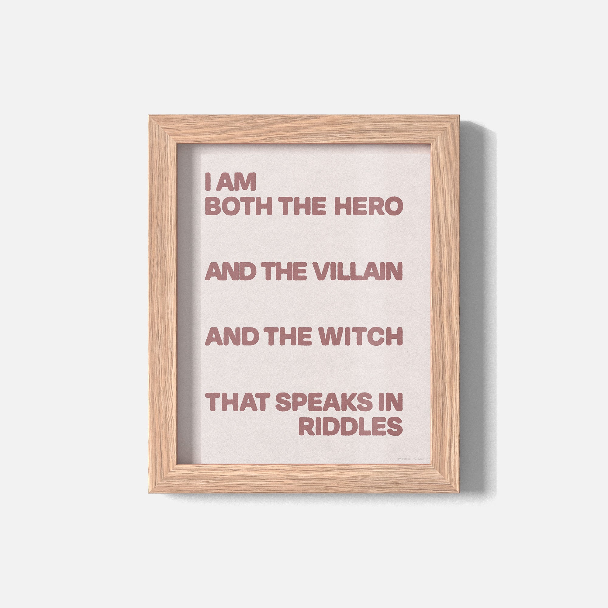 VILLAIN PRINT