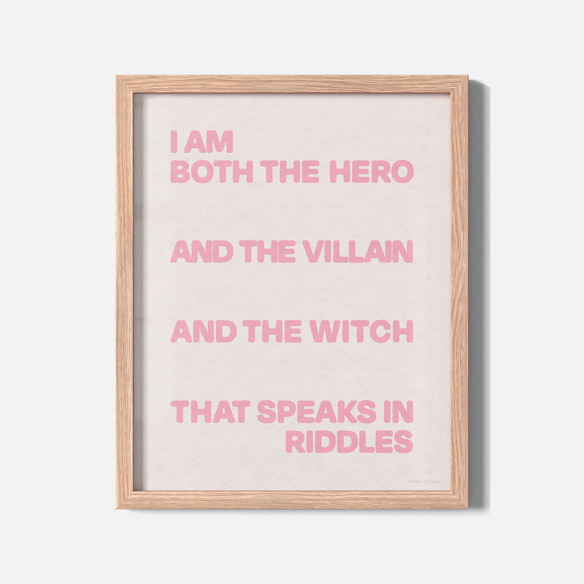 VILLAIN PRINT