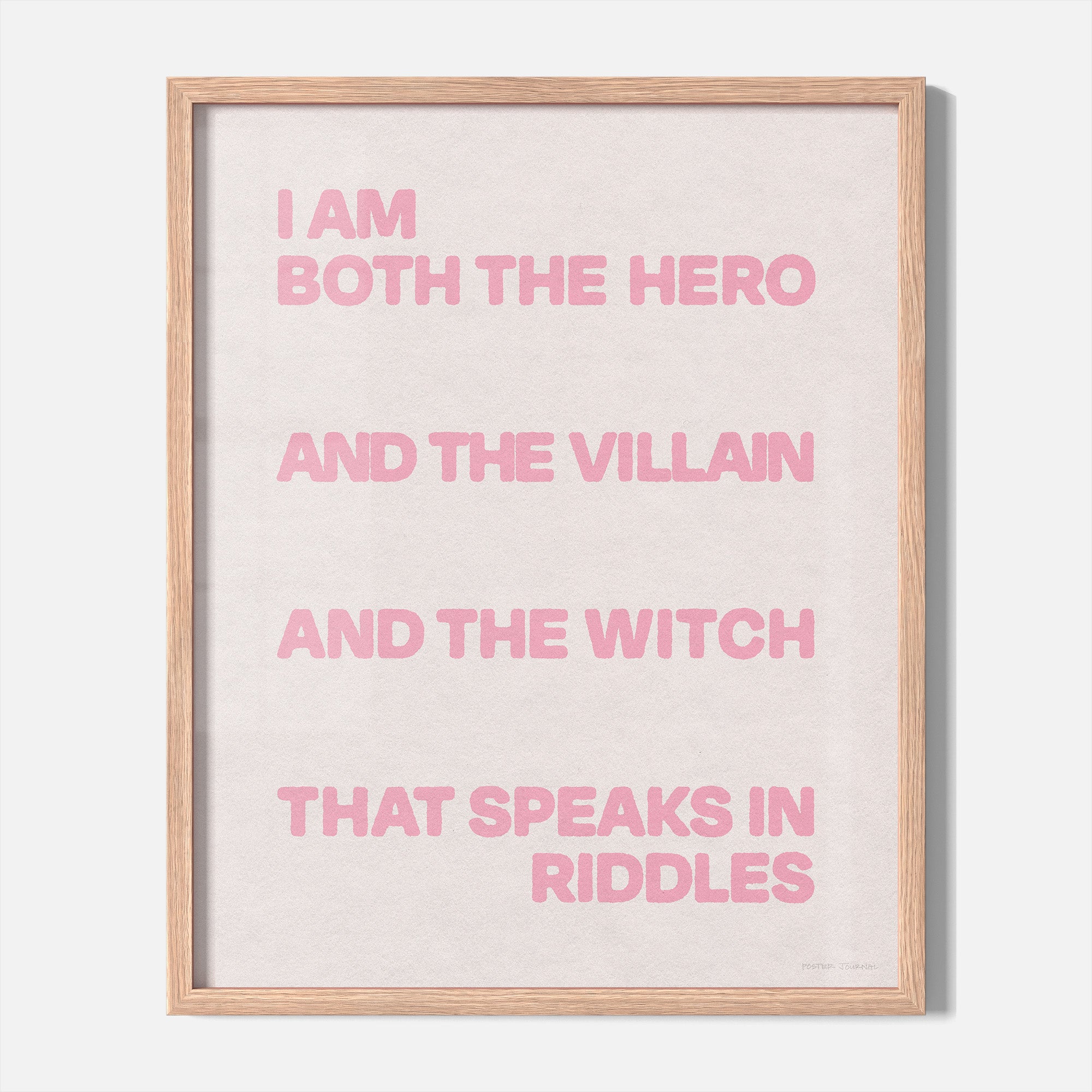 VILLAIN PRINT