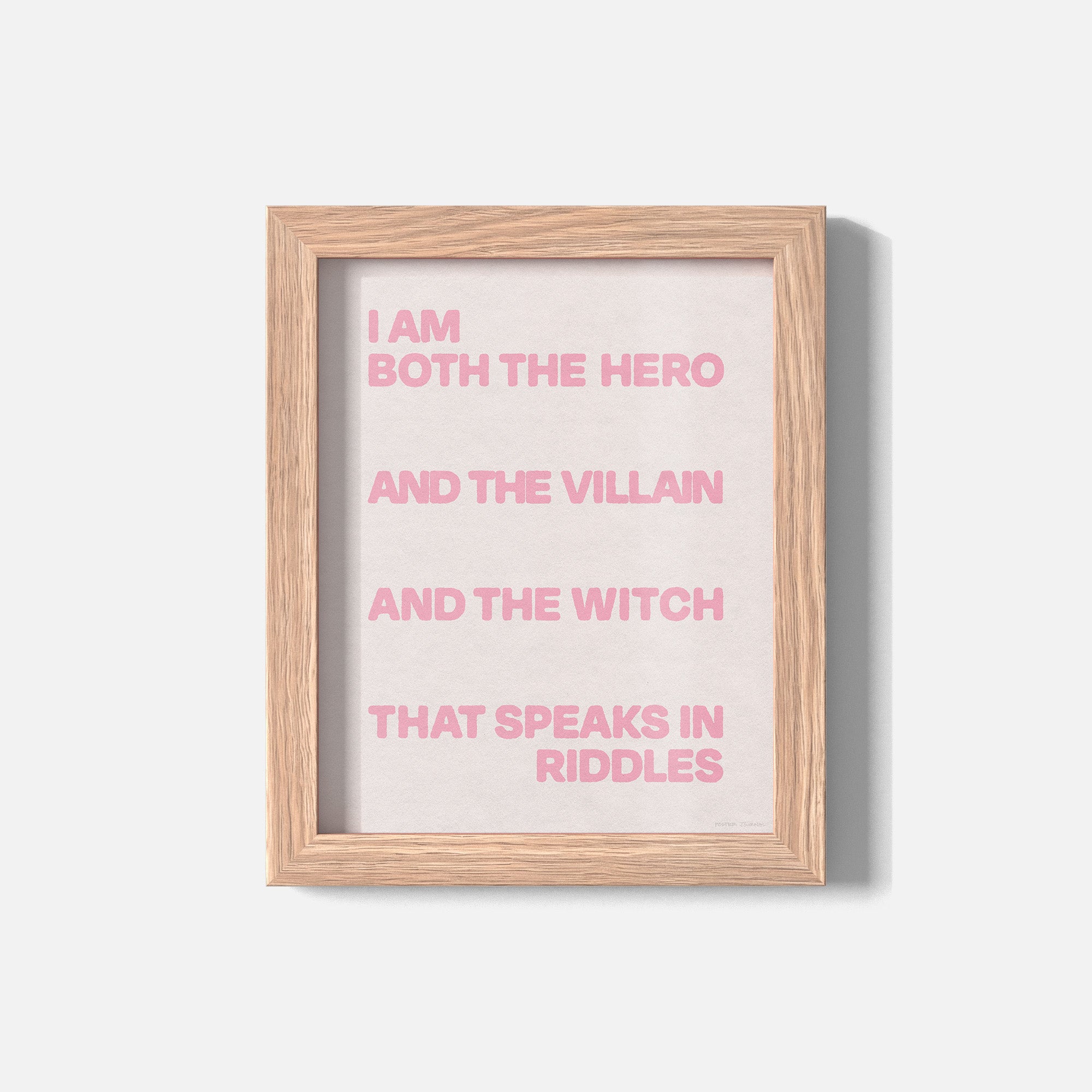 VILLAIN PRINT