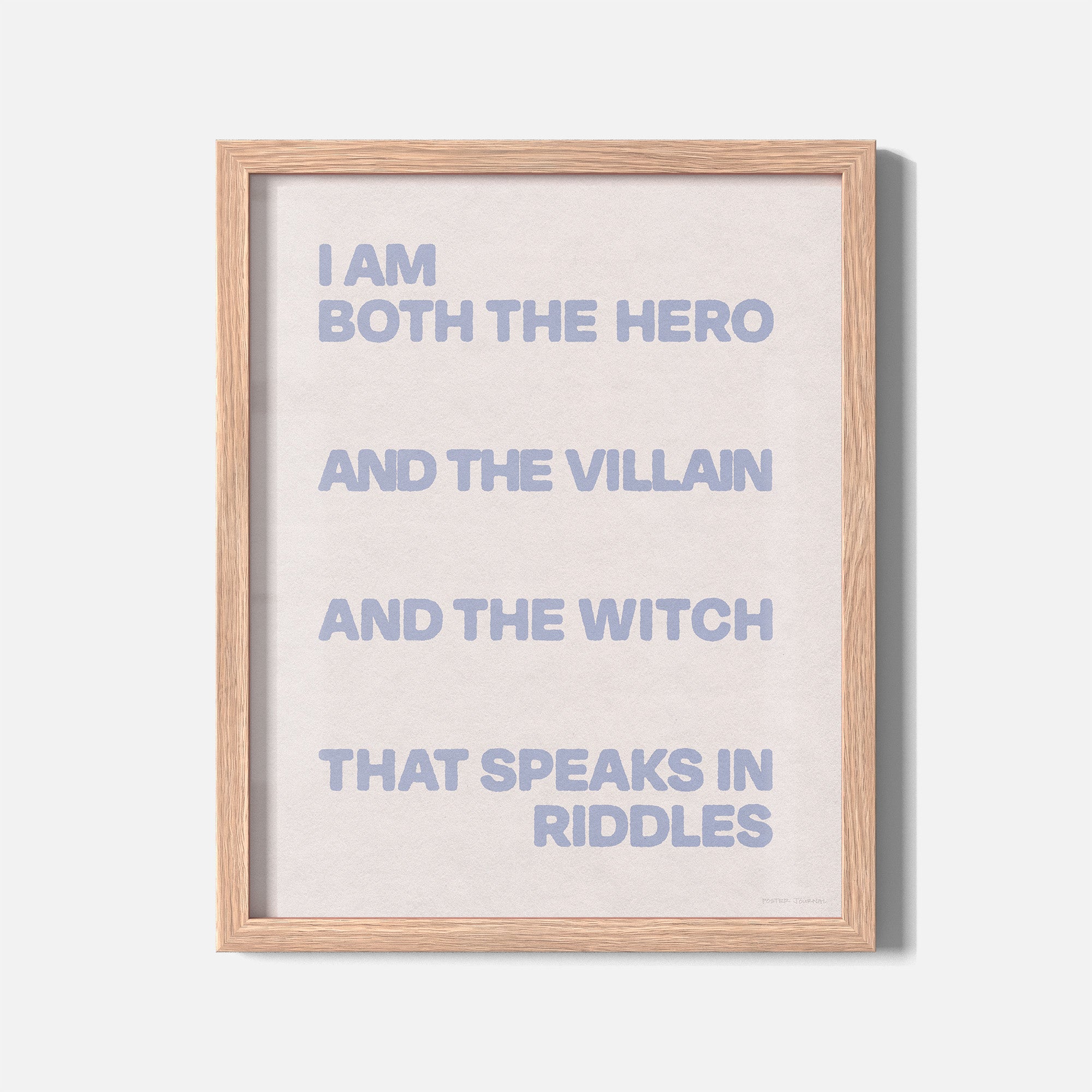 VILLAIN PRINT