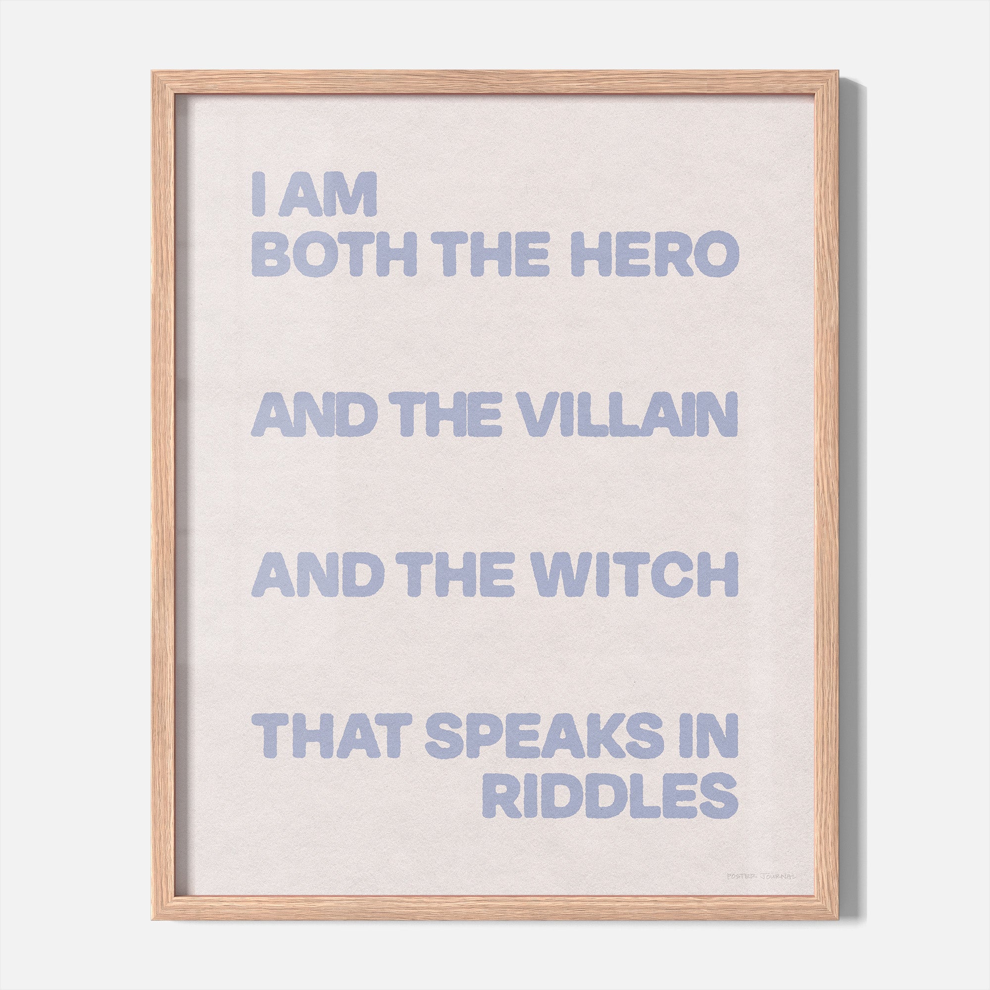 VILLAIN PRINT