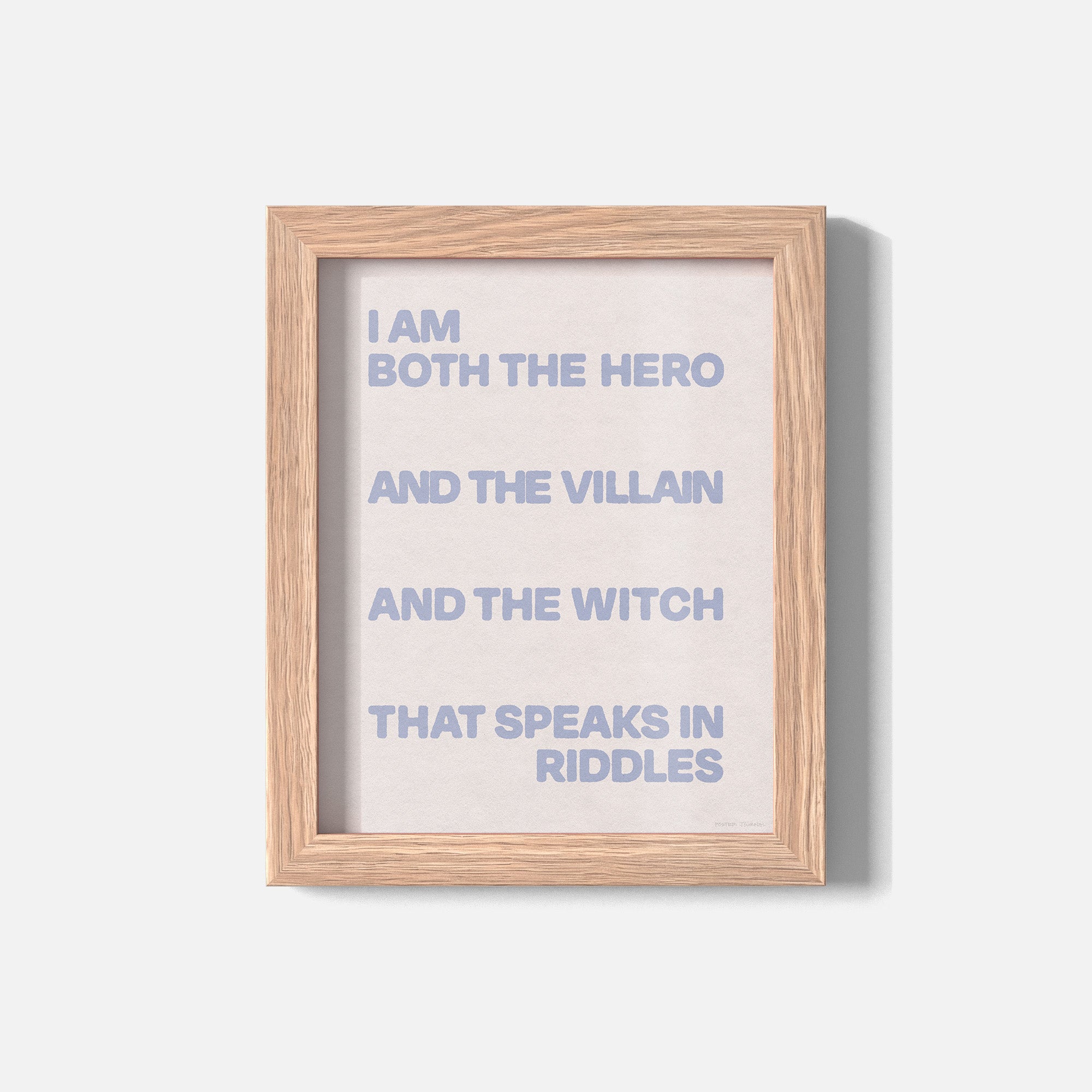 VILLAIN PRINT