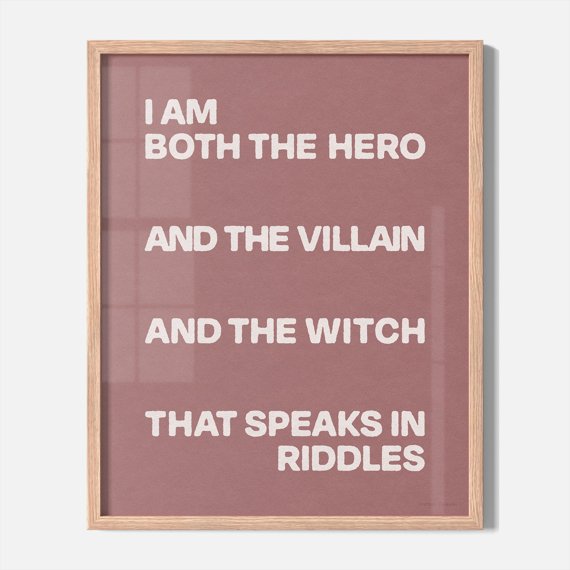 VILLAIN PRINT