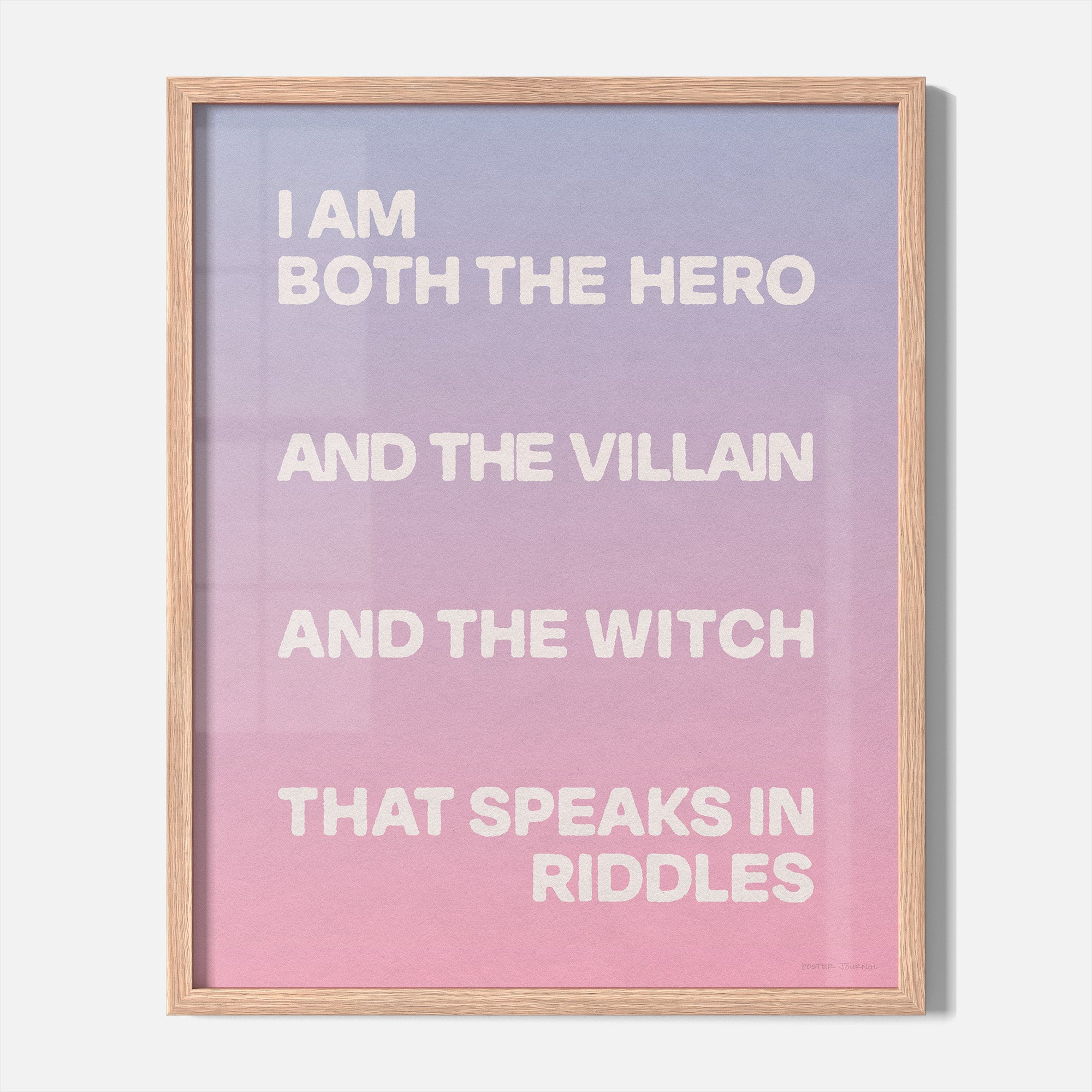 VILLAIN PRINT