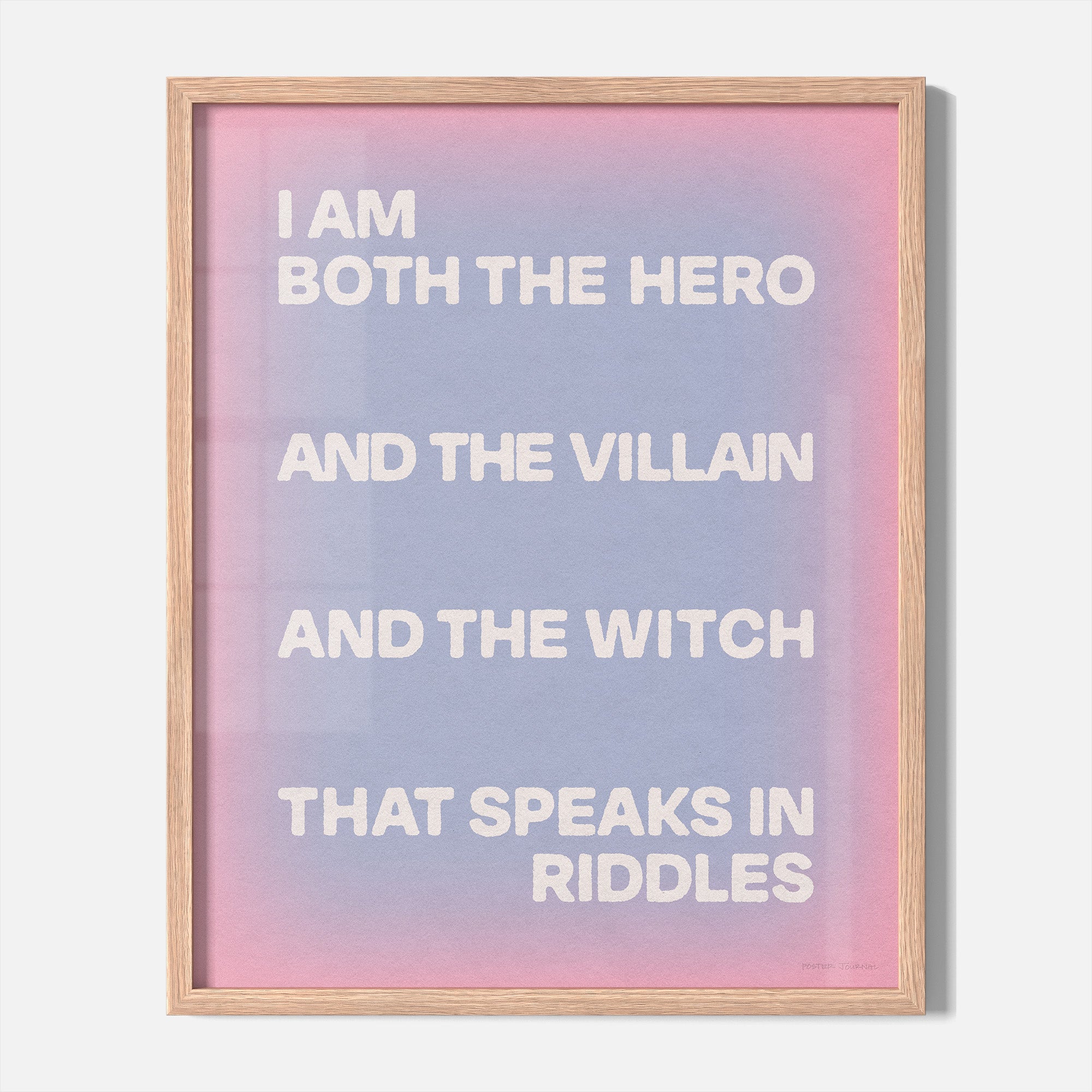 VILLAIN PRINT