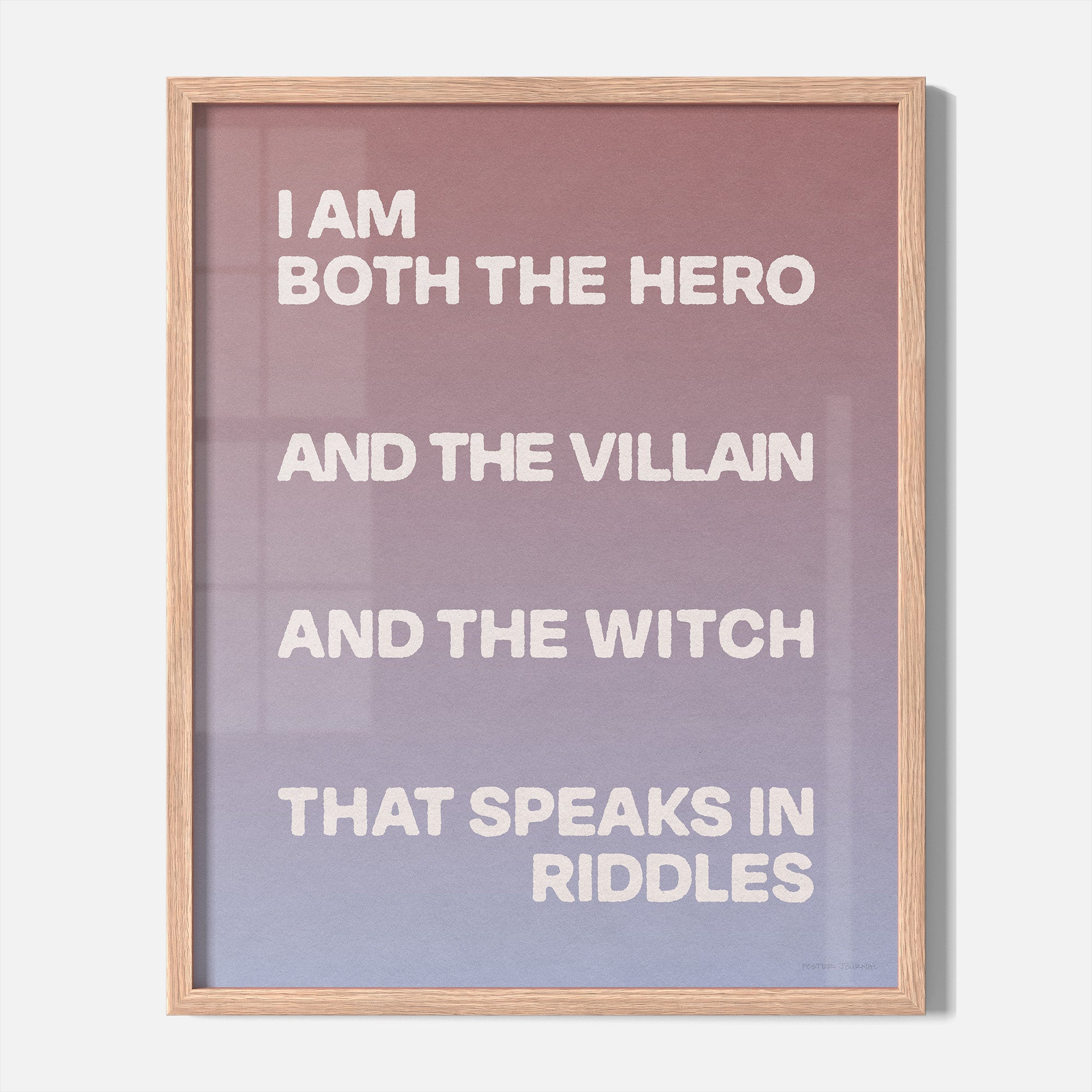 VILLAIN PRINT