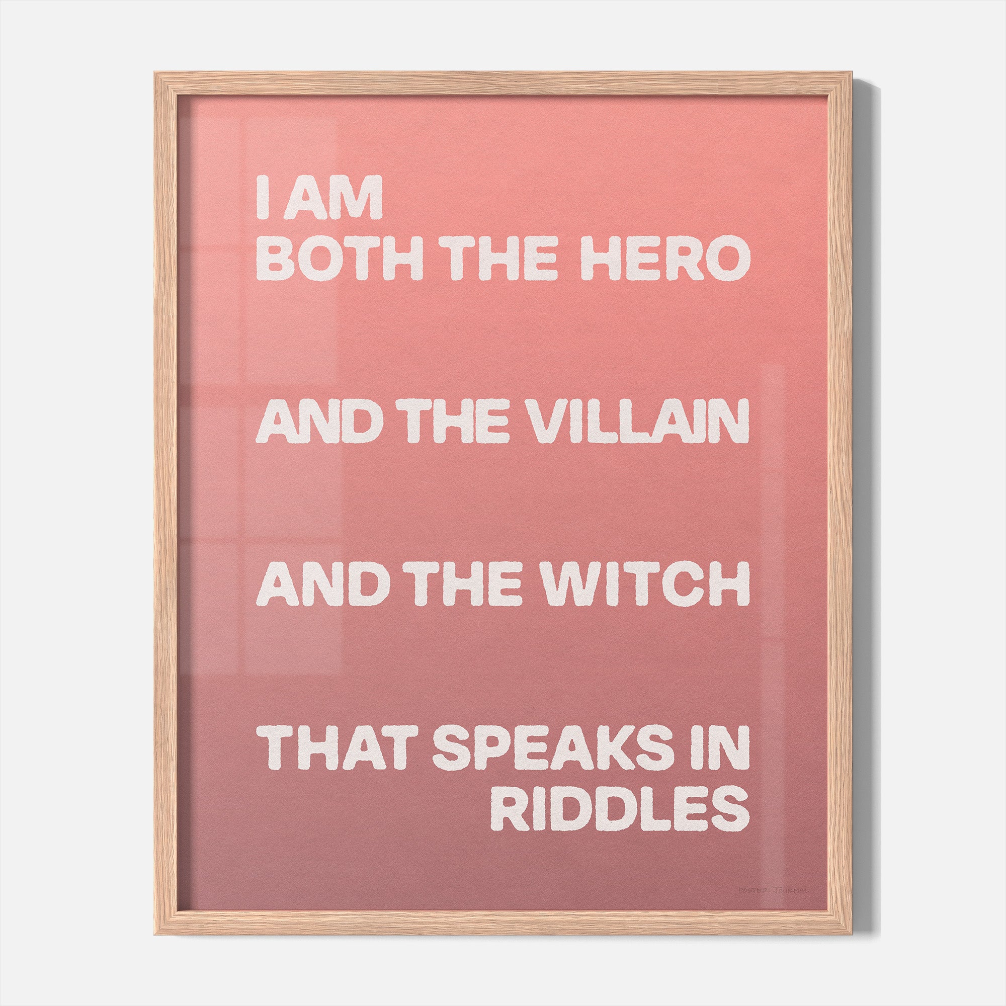 VILLAIN PRINT