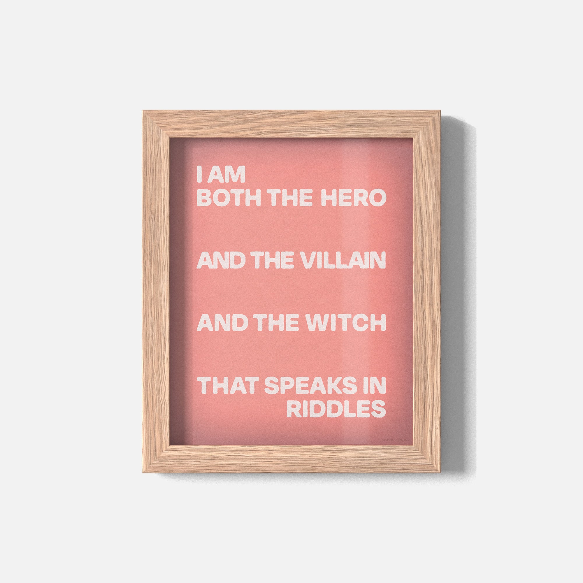 VILLAIN PRINT