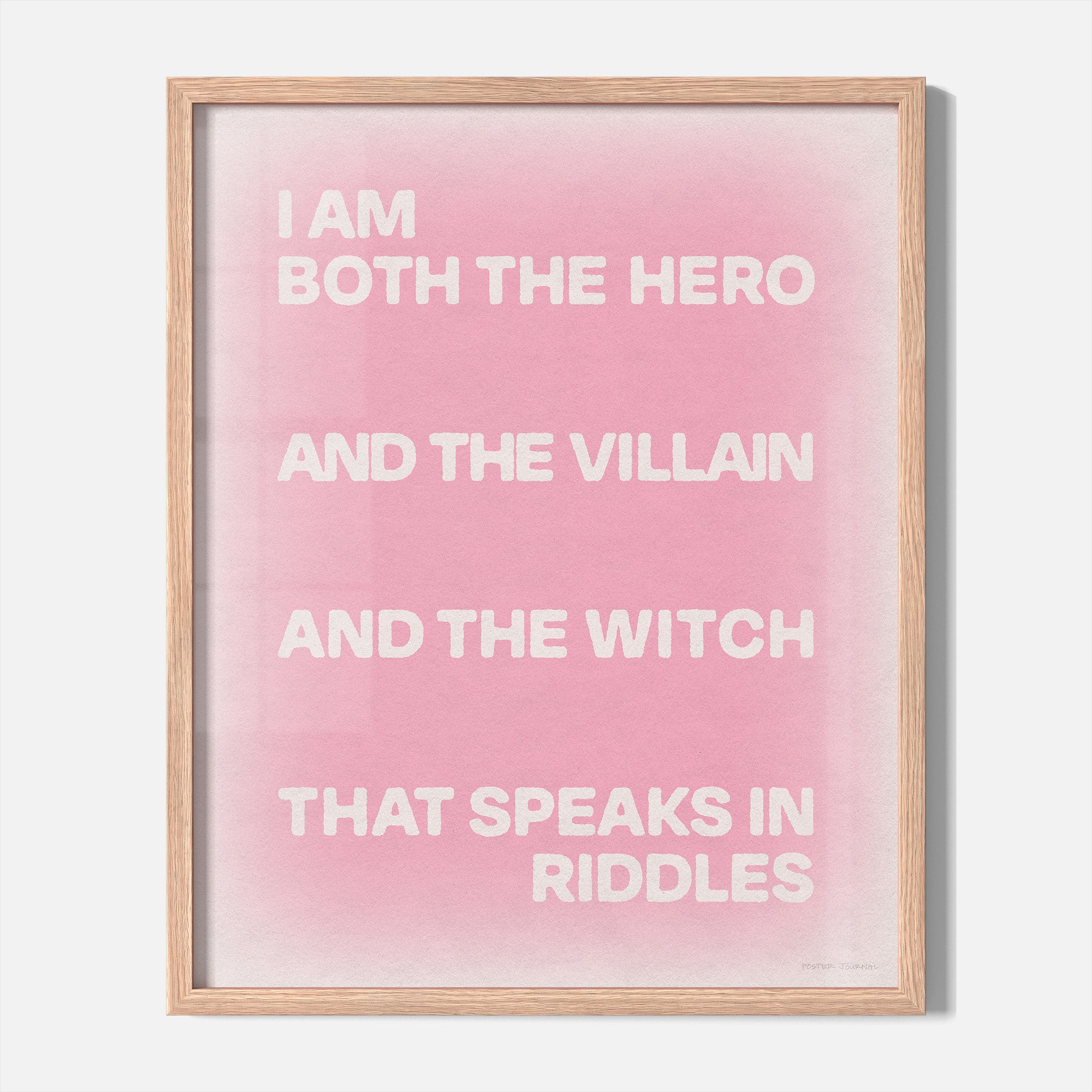 VILLAIN PRINT