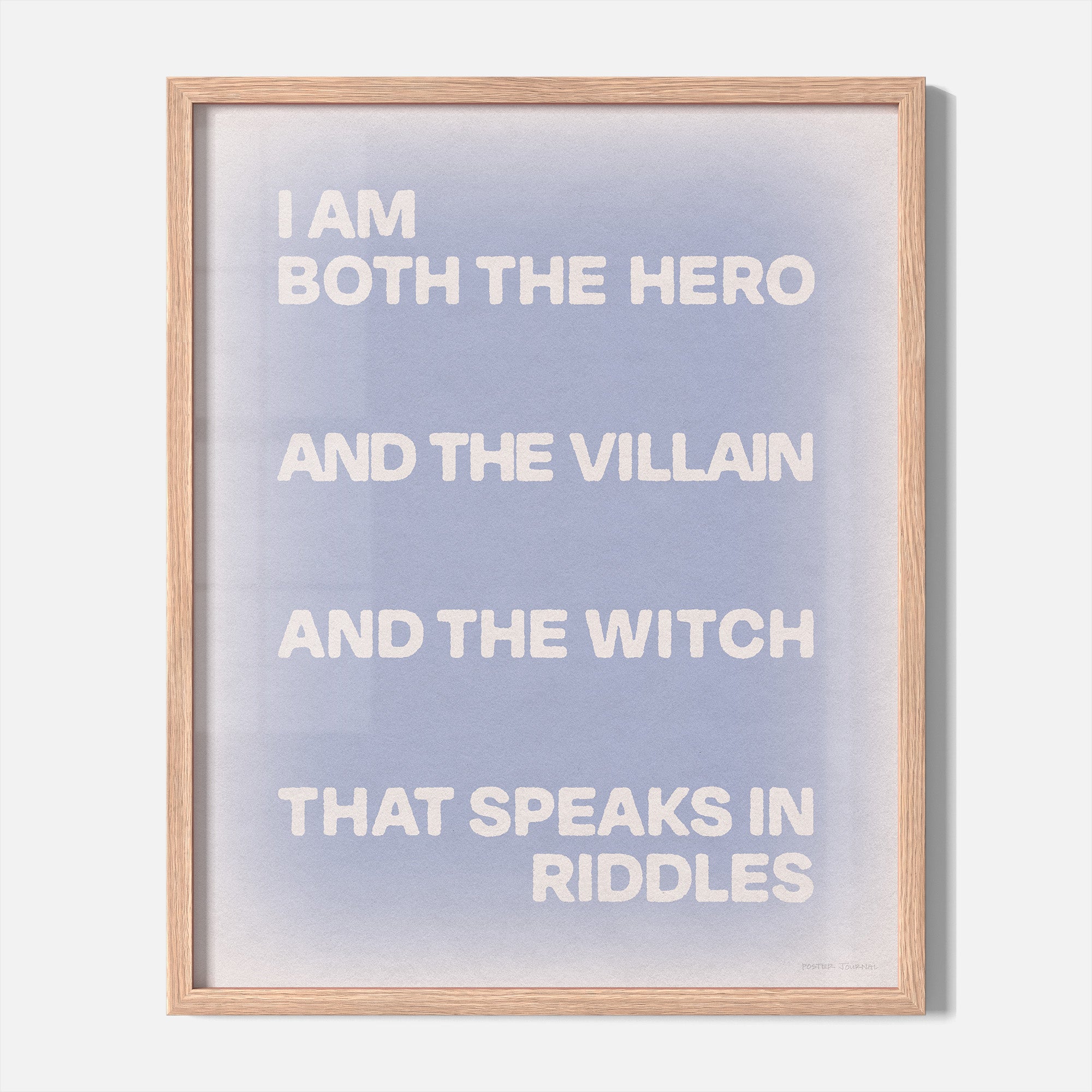 VILLAIN PRINT